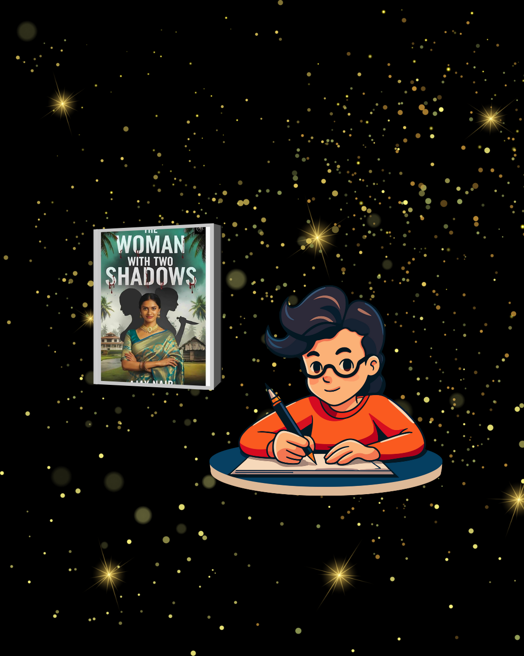 Indie Authors Uncovered - Meet the person behind the pages - Ajay Nair - Empowerment & Suspense - The Dreamer's Bookshop.