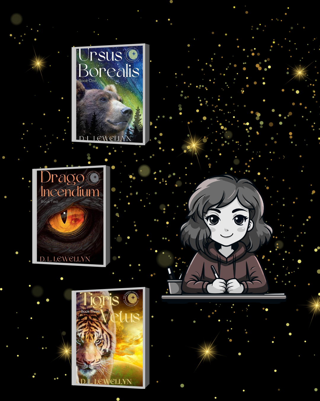 Indie Authors Uncovered - Meet the person behind the pages - D.L. Lewellyn - Romantic Fantasy - The Dreamer's Bookshop.