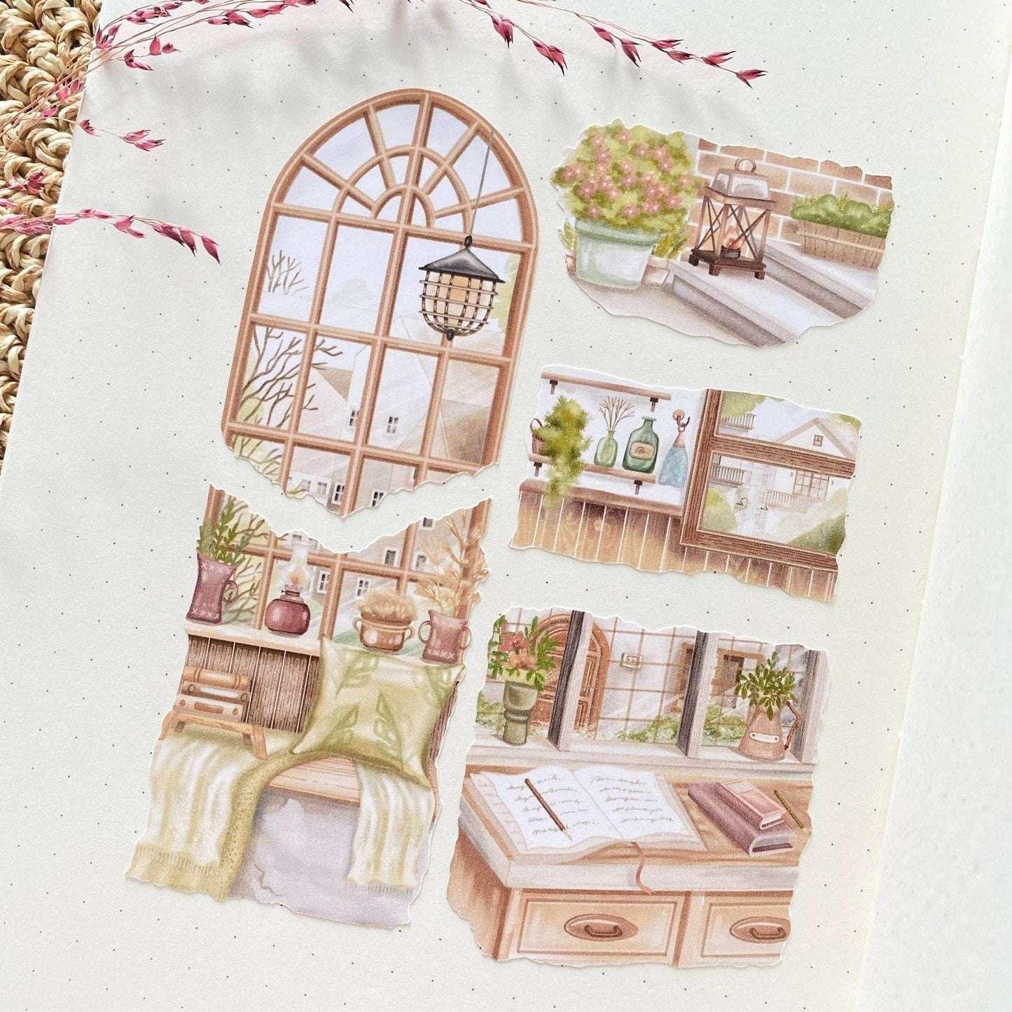 LETTOOn - Stickervel - Cosy Corner - The Dreamer's Bookshop.