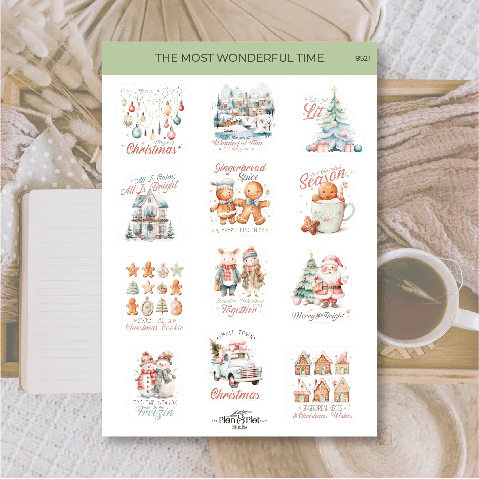Plan & Plot Studio - De mooiste tijd | Stickers - The Dreamer's Bookshop.