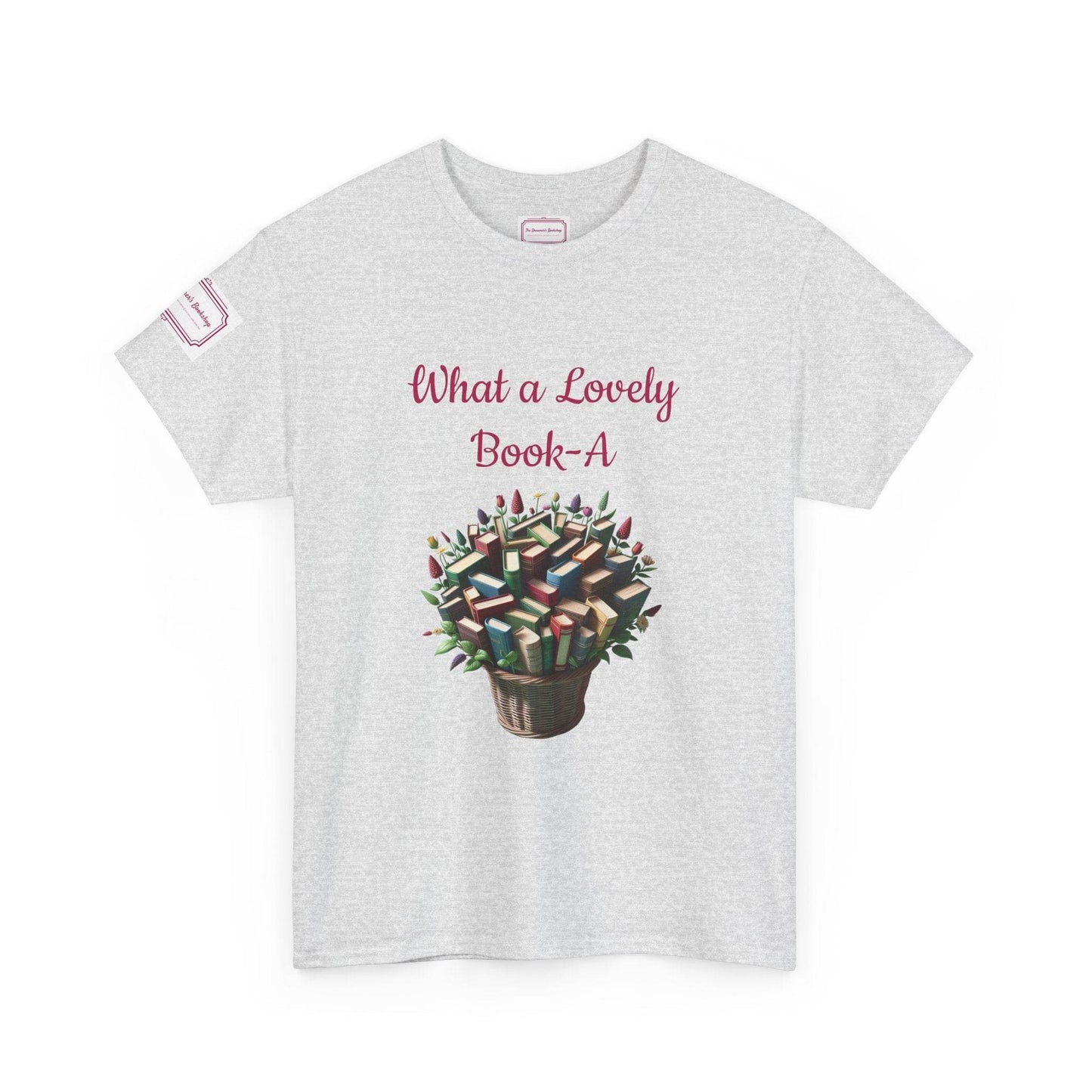 What a Lovely Book-A Unisex Heavy Cotton Tee - Perfect for Book Lovers - The Dreamer's Bookshop.