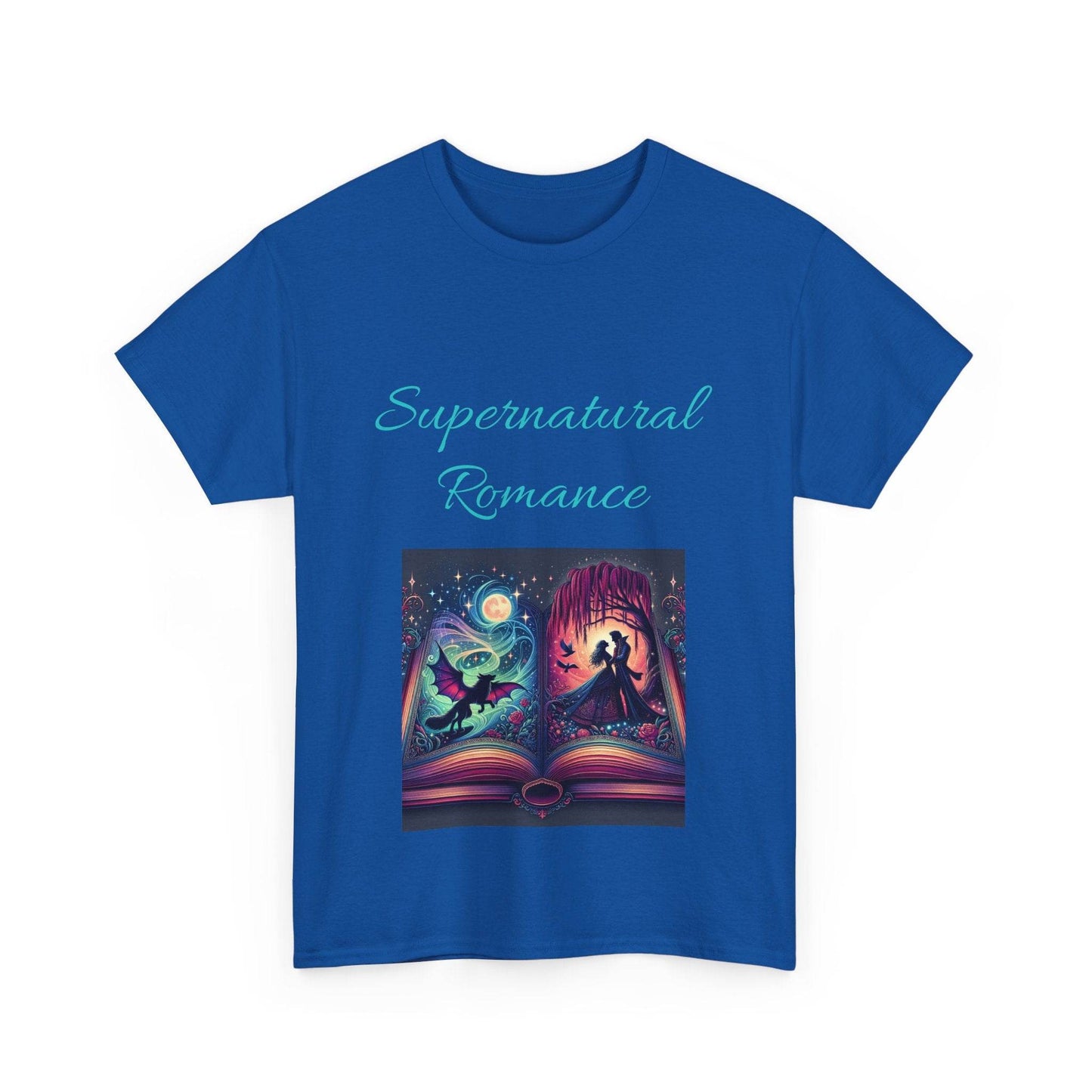 Fantasy - Unisex Heavy Cotton Tee - Supernatural Romance - The Dreamer's Bookshop.
