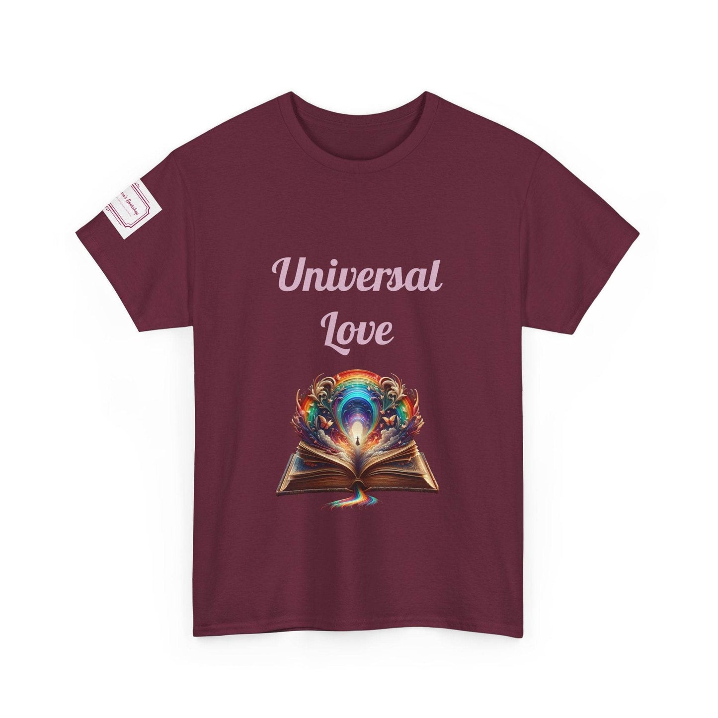Universal Love - Unisex Heavy Cotton Tee - Queer Romance Books - The Dreamer's Bookshop.