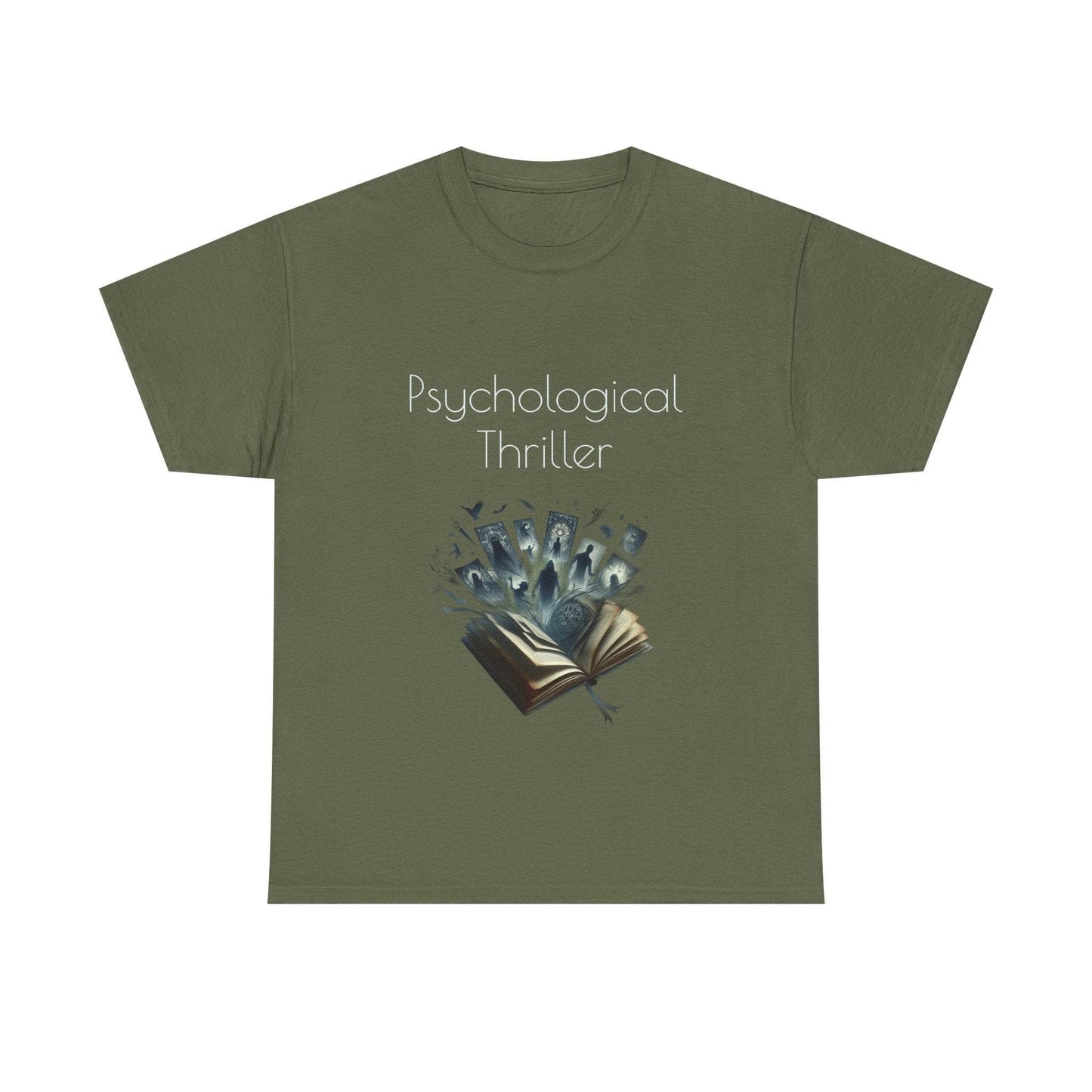Fiction - Unisex Heavy Cotton Tee - Psychological Thriller - The Dreamer's Bookshop.