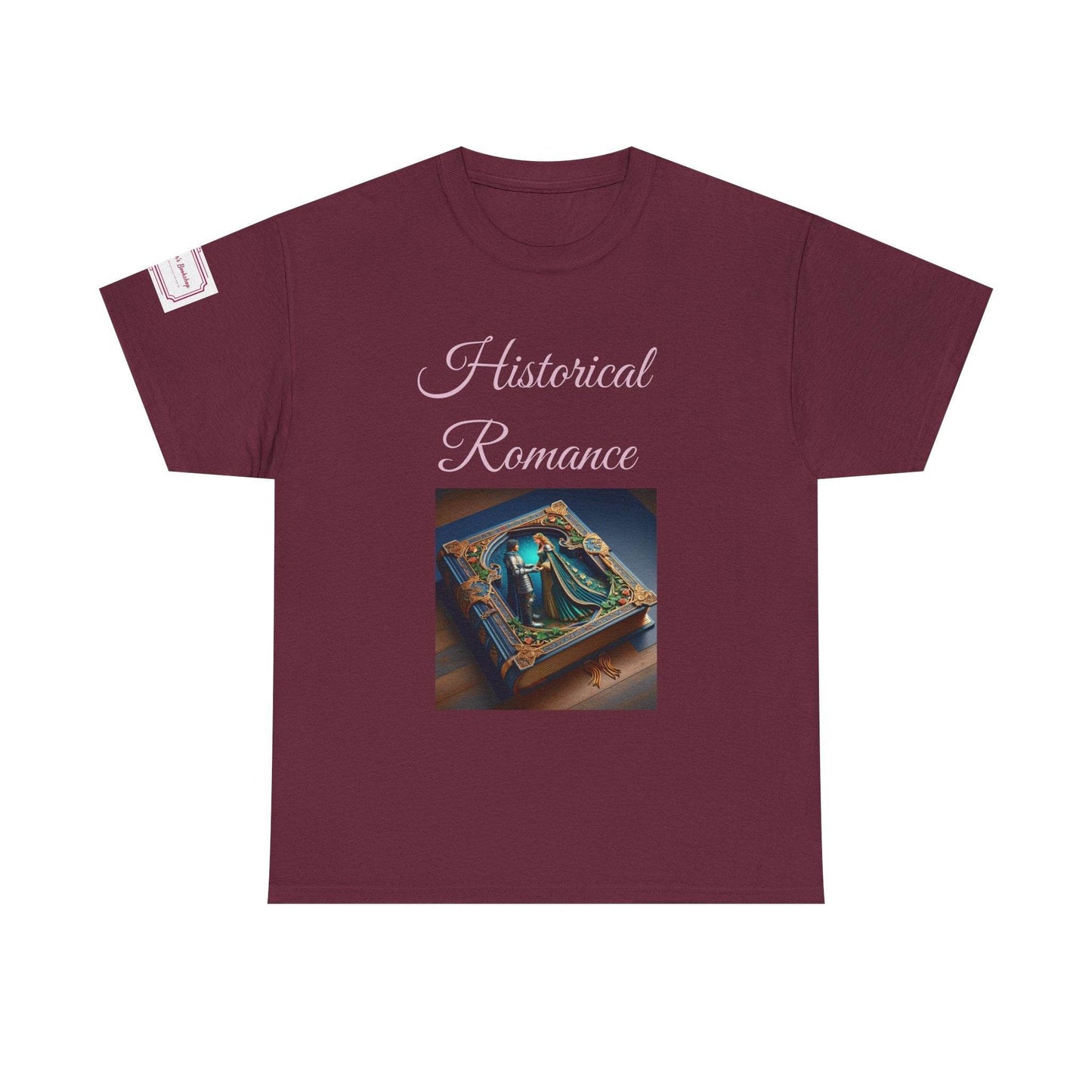 Fiction - Graphic Unisex Heavy Cotton Tee - Historical Romance - The Dreamer's Bookshop.