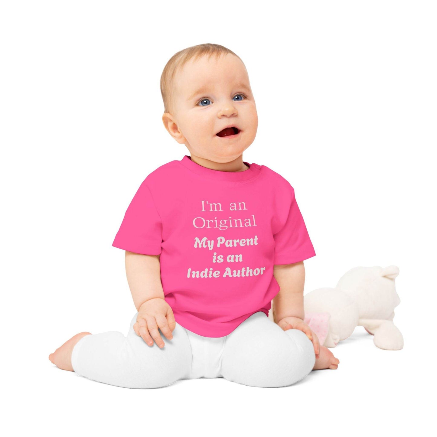 EU - I'm an Original Baby T-Shirt for Future Indie Authors - Cute Baby Apparel - The Dreamer's Bookshop.