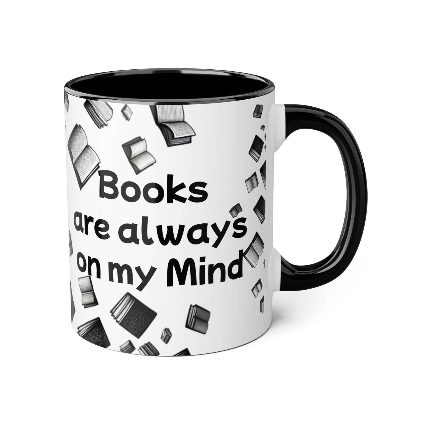 Book Lover's Accent Mug | 11oz BlueHandle | Perfect Gift for Readers - The Dreamer's Bookshop.