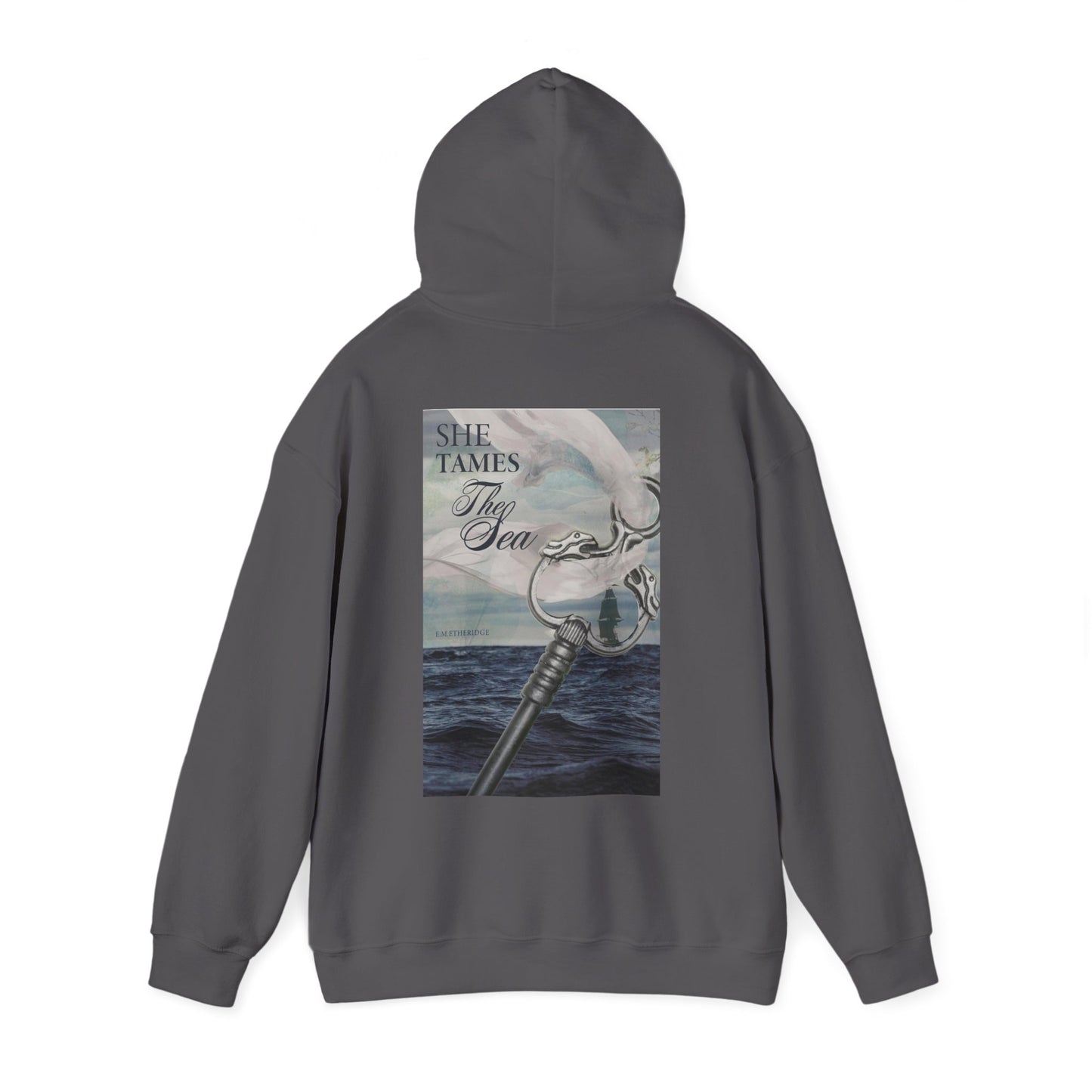 *SPECIAL RQST* Indie Books on the Road Hooded Sweatshirt - She Tames the Sea Cover