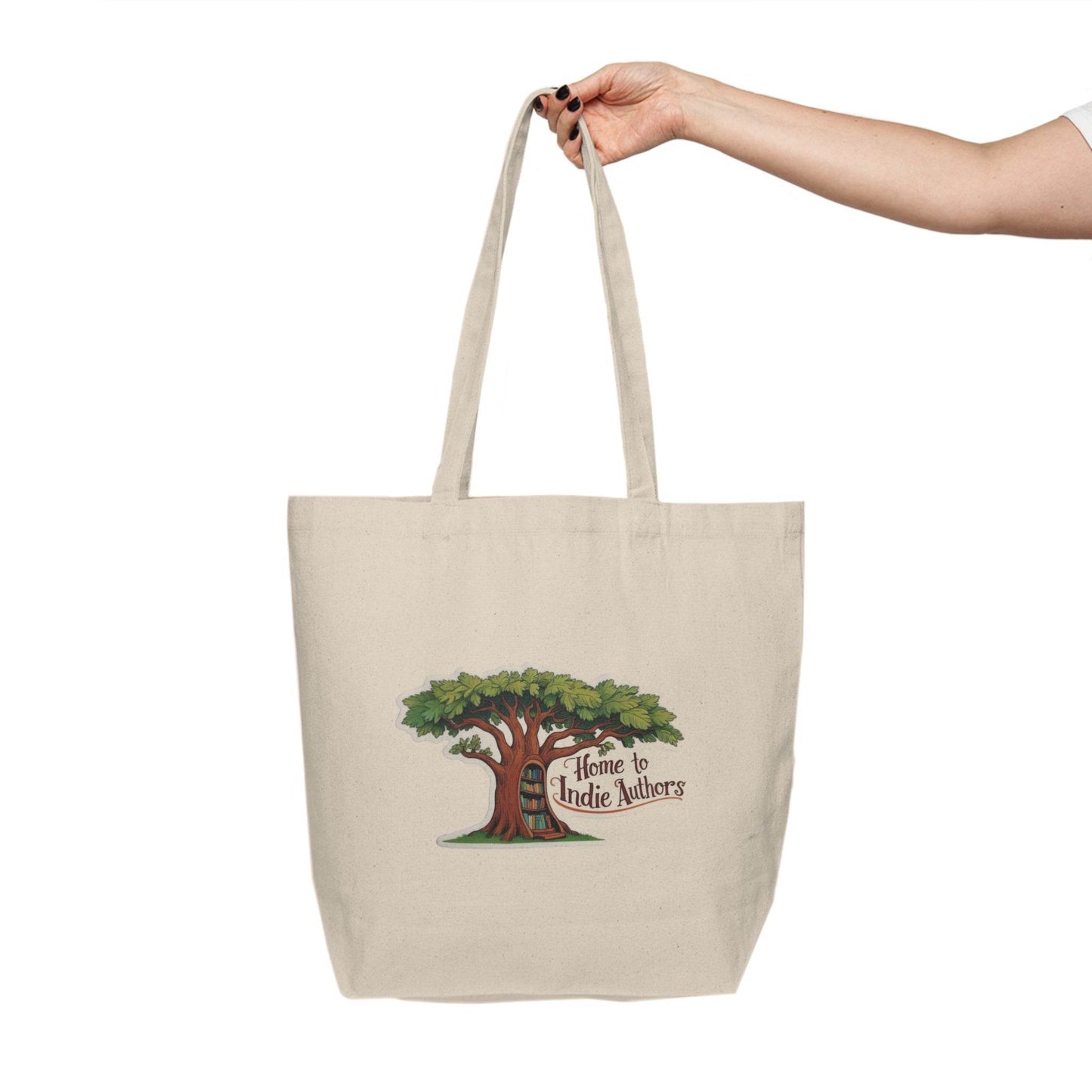 Indie Authors Canvas Shopping Tote - Perfect Gift for Book Lovers - The Dreamer's Bookshop.