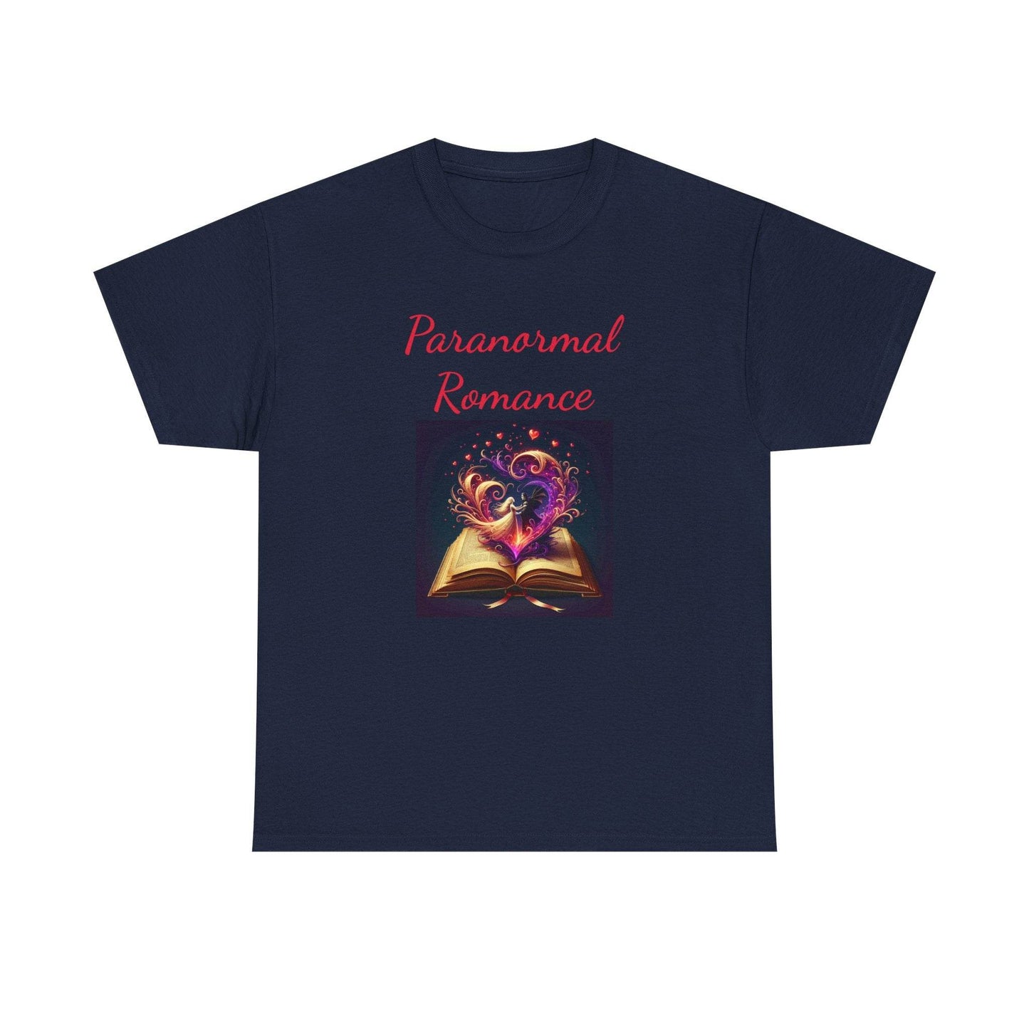 Fiction - Graphic Tee - Unisex Heavy Cotton T-Shirt Paranormal Romance - The Dreamer's Bookshop.