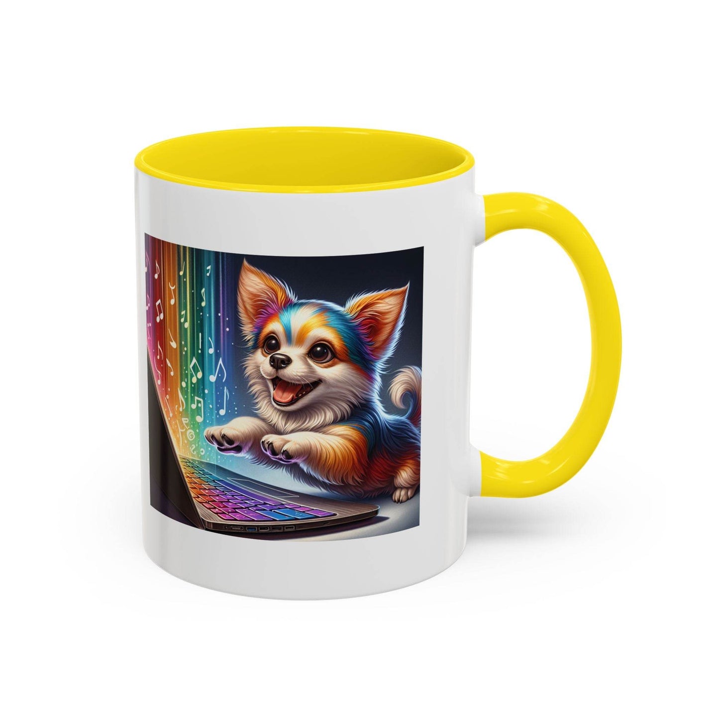 Cute Dog Writer Coffee Mug - 11 & 15oz for Book Lovers - The Dreamer's Bookshop.