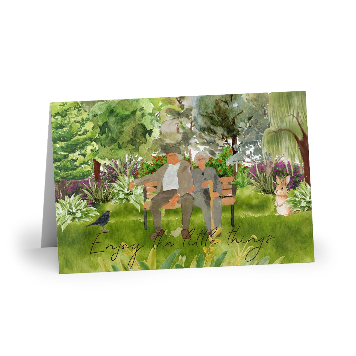 The Dreamer's Bookshop "Old Age" Enjoy the Little Things Card - The Dreamer's Bookshop.