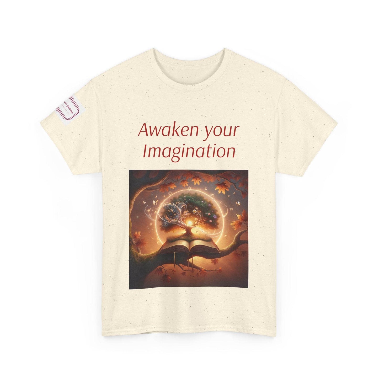 Unisex Imagination Tee - Awaken Your Creativity - Perfect Gift for Book Lovers - The Dreamer's Bookshop.