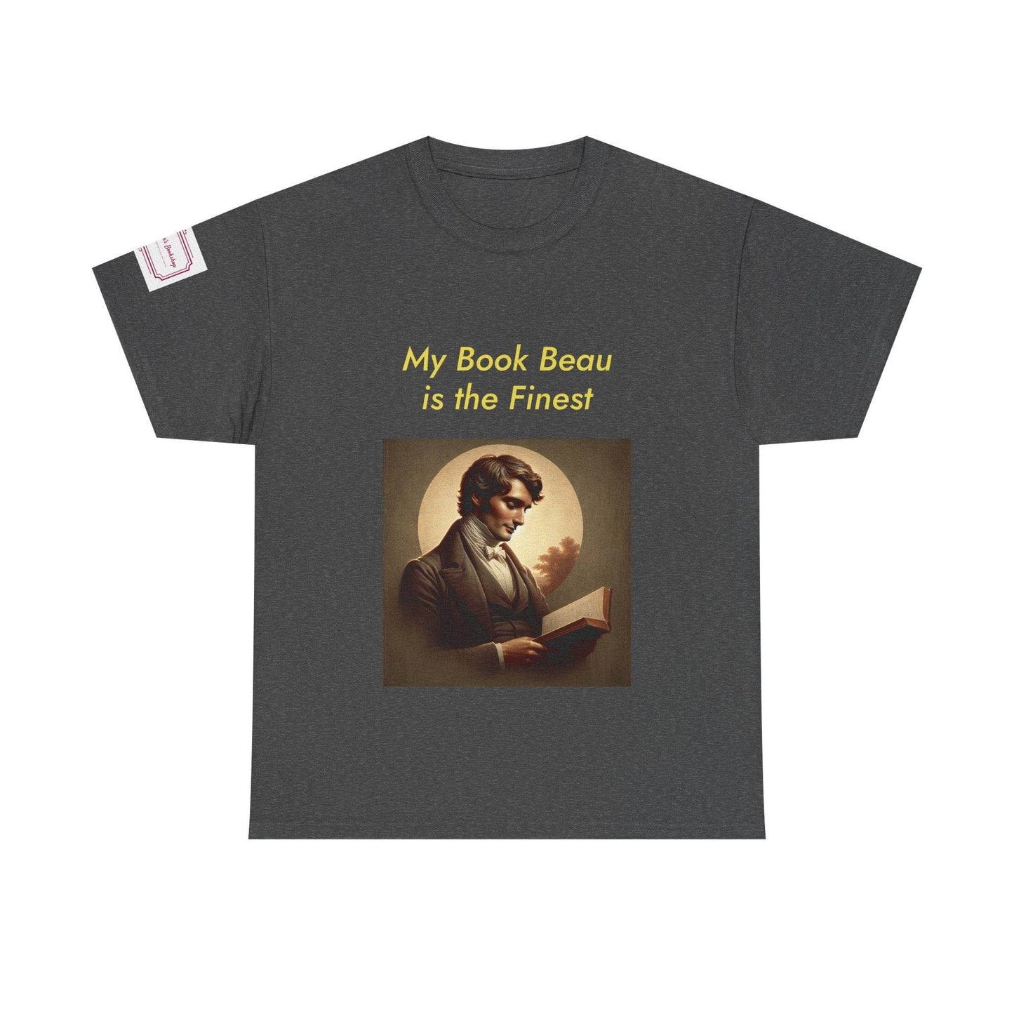 My Book Beau Unisex Heavy Cotton Tee - Perfect for Book Lovers - The Dreamer's Bookshop.