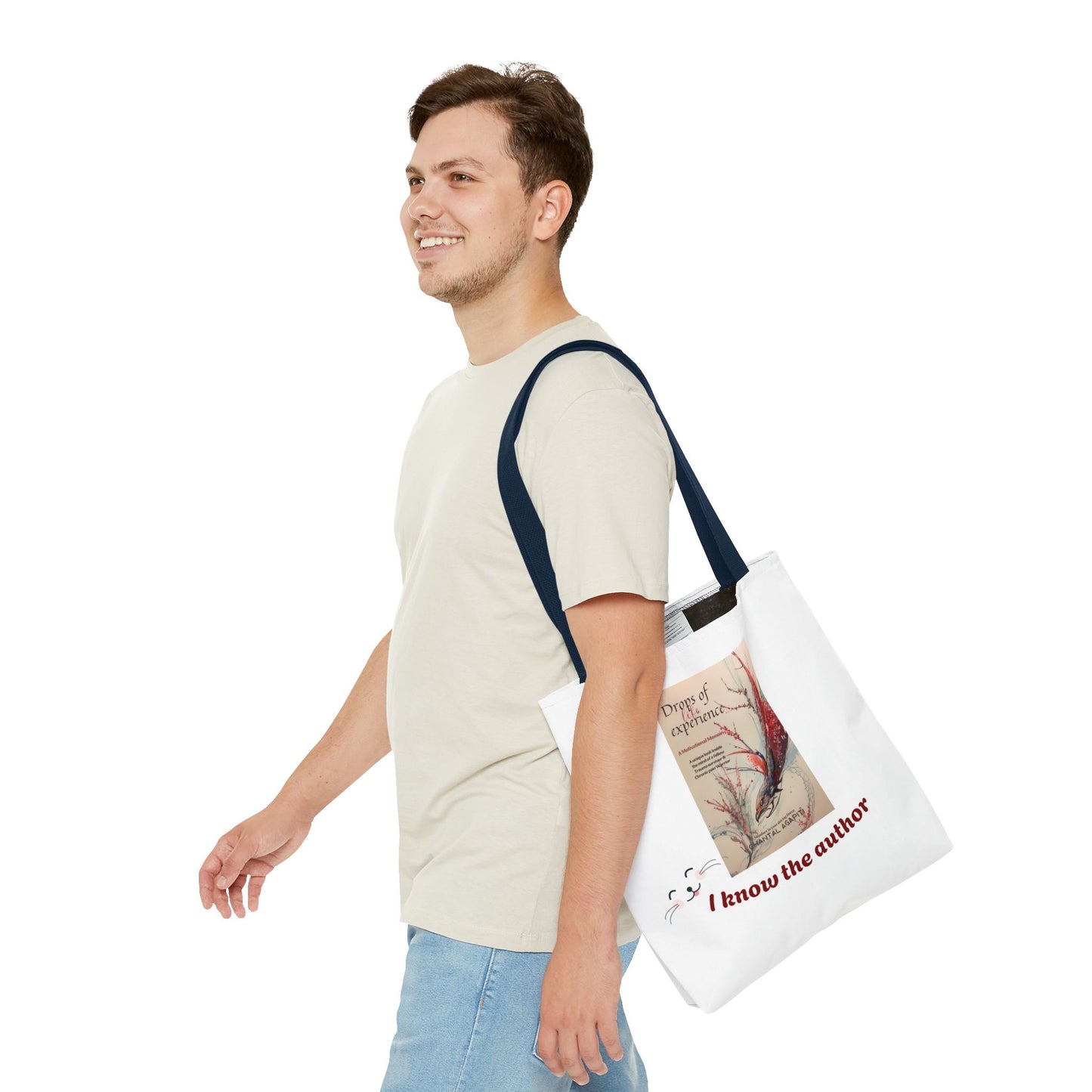 I Know the Author Tote Bag - Cozy Book lovers Design