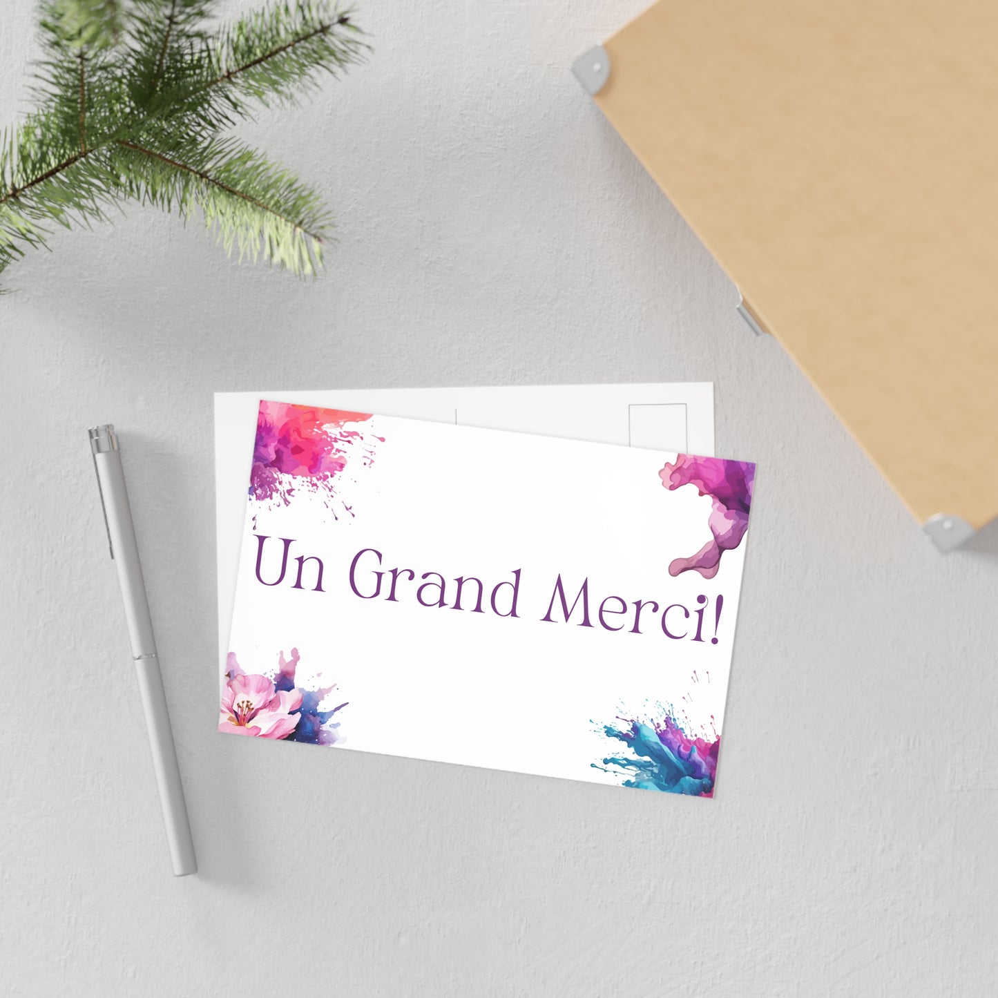 The Dreamer's Bookshop "Grand Merci" Exclamation Card