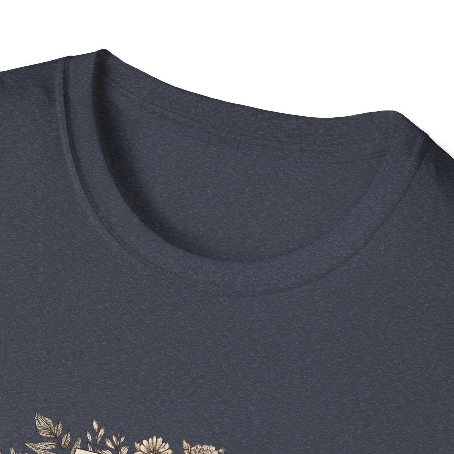 Unisex T-Shirt - Vintage Writing "Story Begins" for Book Lovers - The Dreamer's Bookshop.