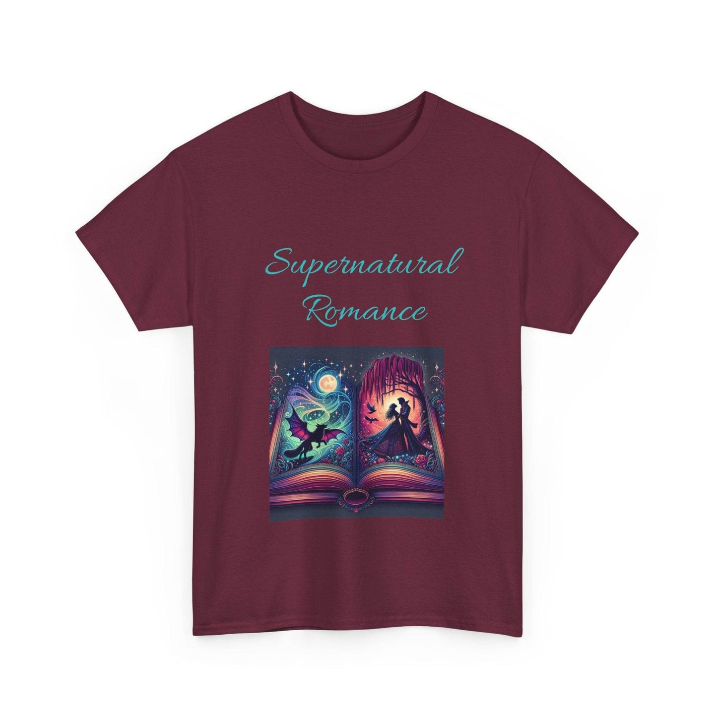 Fantasy - Unisex Heavy Cotton Tee - Supernatural Romance - The Dreamer's Bookshop.