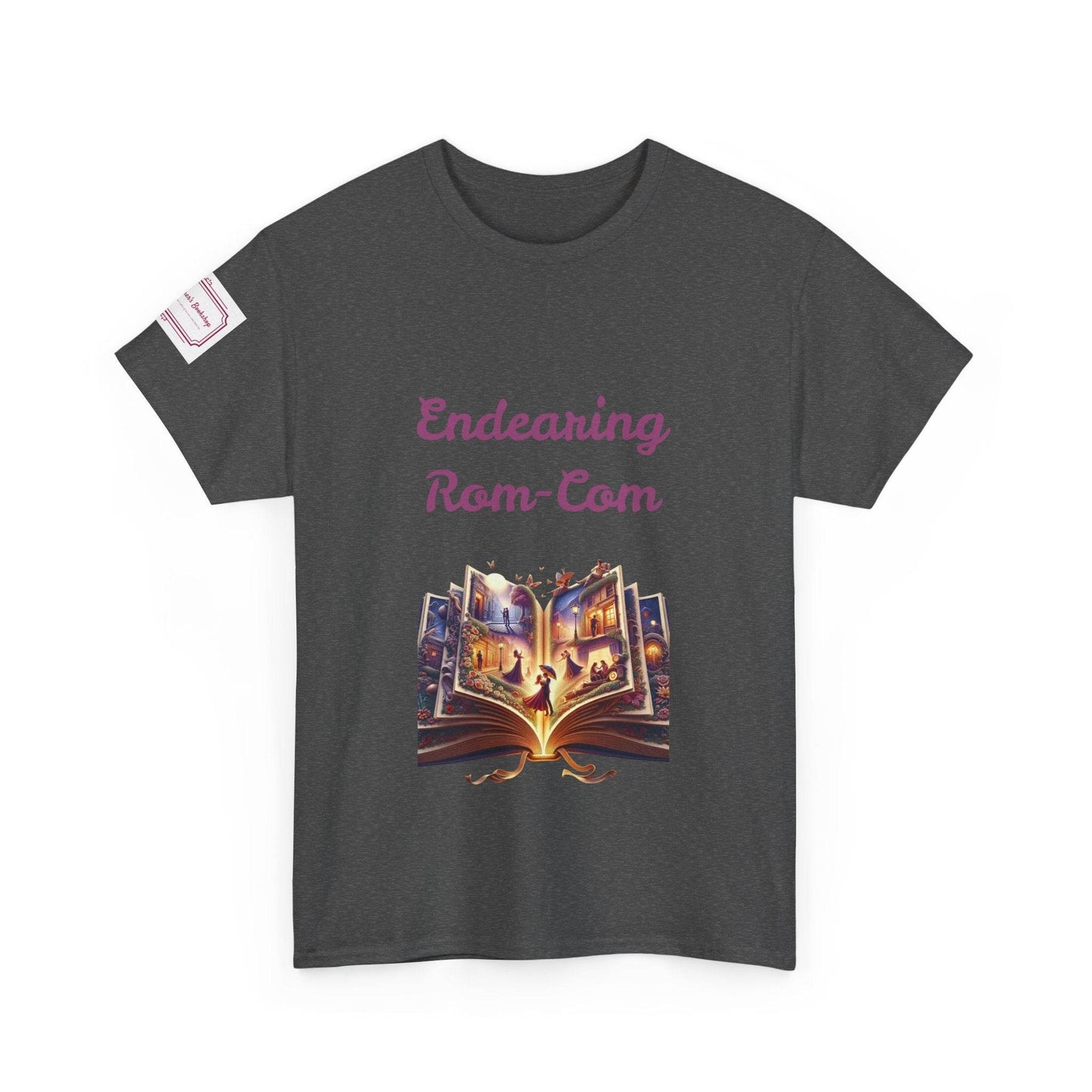 Endearing - Unisex Heavy Cotton Tee - Rom-Com Books - The Dreamer's Bookshop.