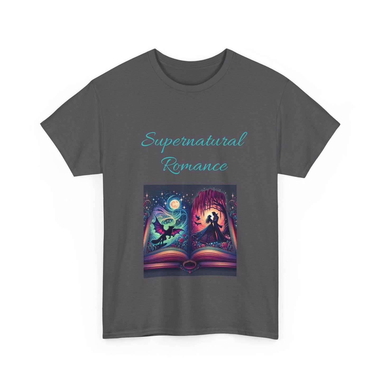Fantasy - Unisex Heavy Cotton Tee - Supernatural Romance - The Dreamer's Bookshop.