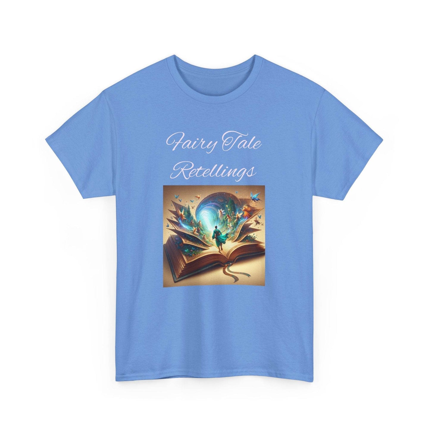 Fiction - Graphic Tee - Unisex Heavy Cotton T-Shirt - Fairy Tale Retellings - The Dreamer's Bookshop.