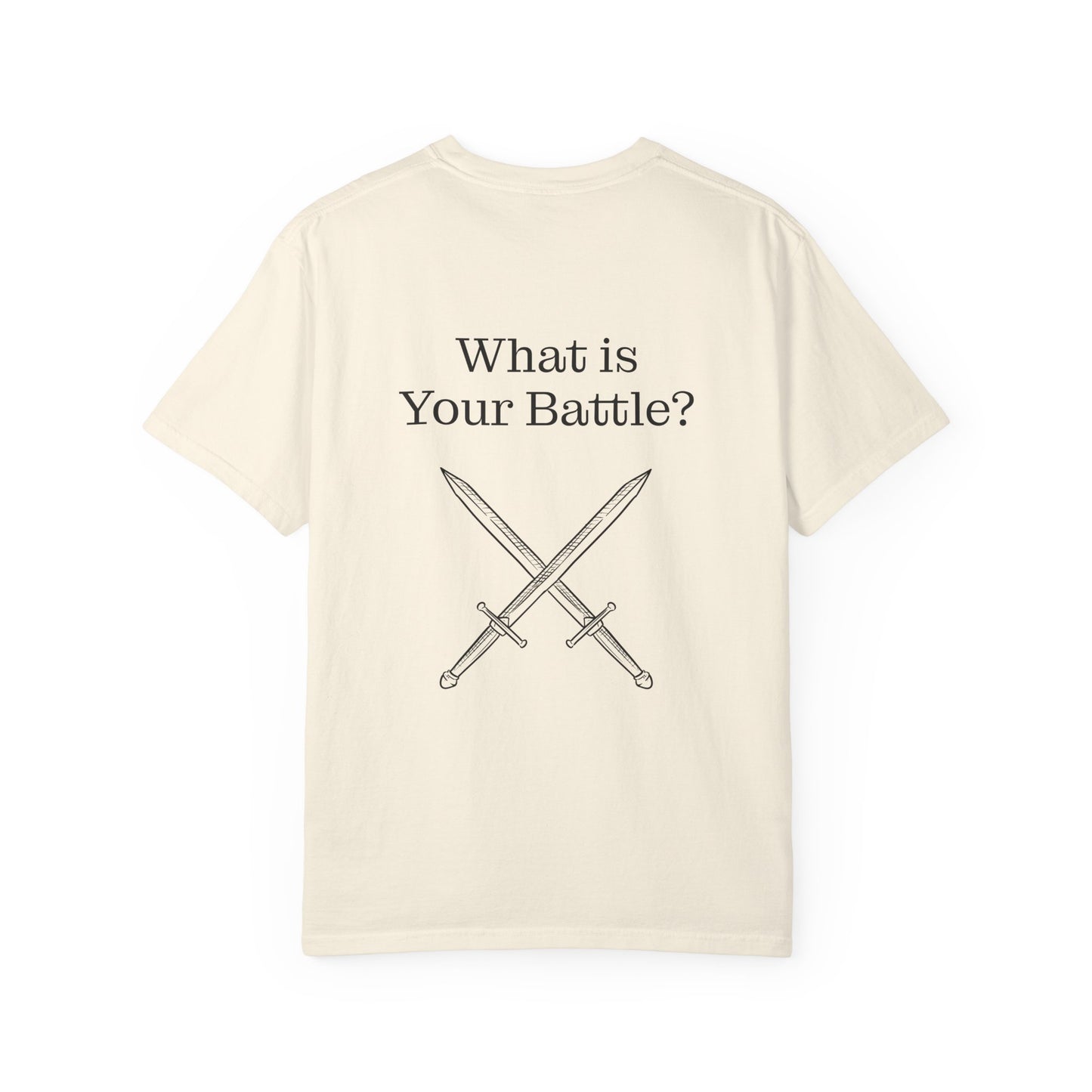 Chronic Pain Warrior Unisex Garment-Dyed T-Shirt - Empowering Supportive Apparel