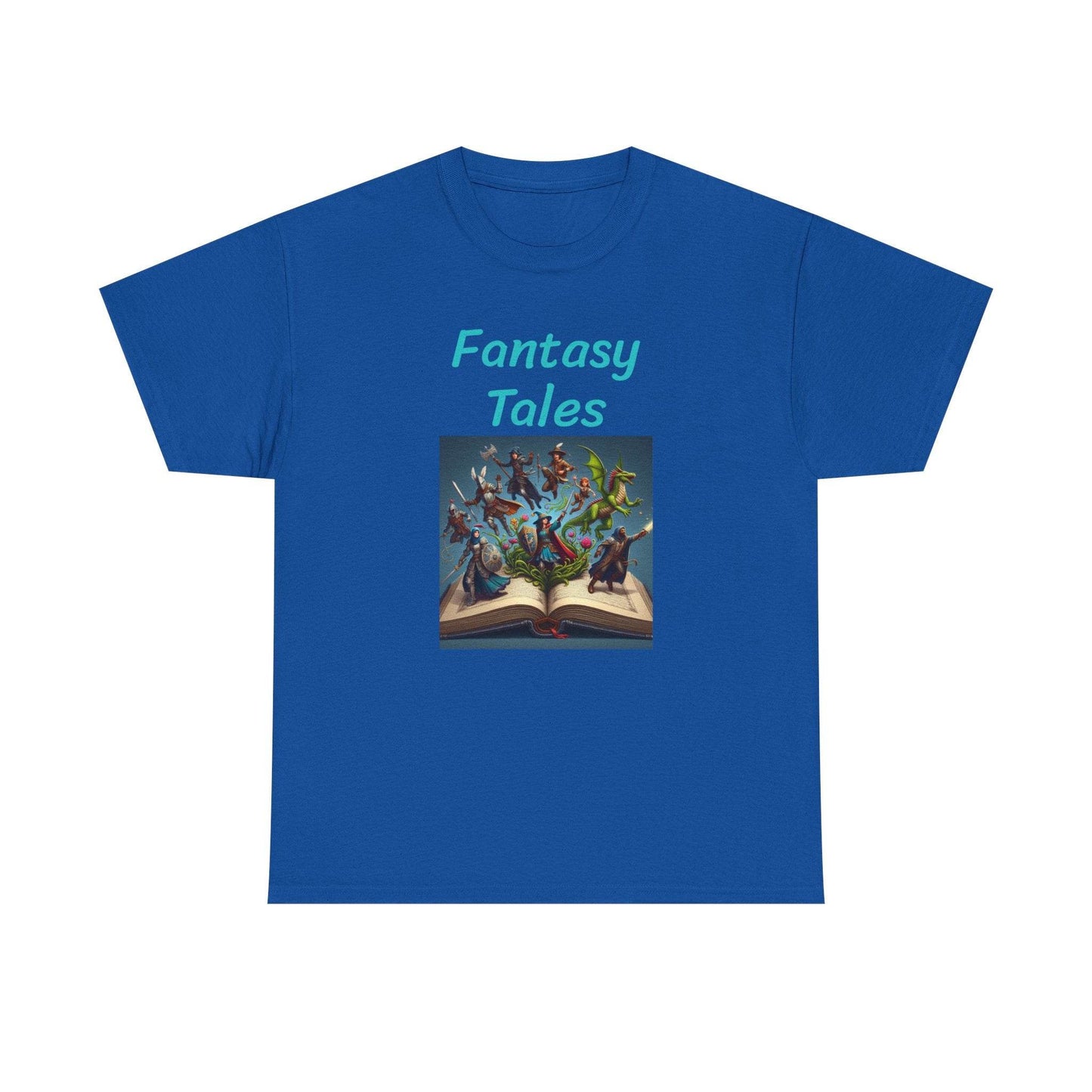 Magic - Graphic Tee - Unisex Heavy Cotton T-Shirt - Fantasy Tales - The Dreamer's Bookshop.
