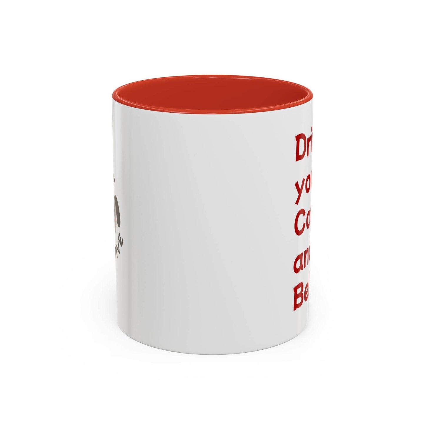 Cute Dog Pawsitive Coffee Mug - 11 & 15oz Drink and Behave - The Dreamer's Bookshop.