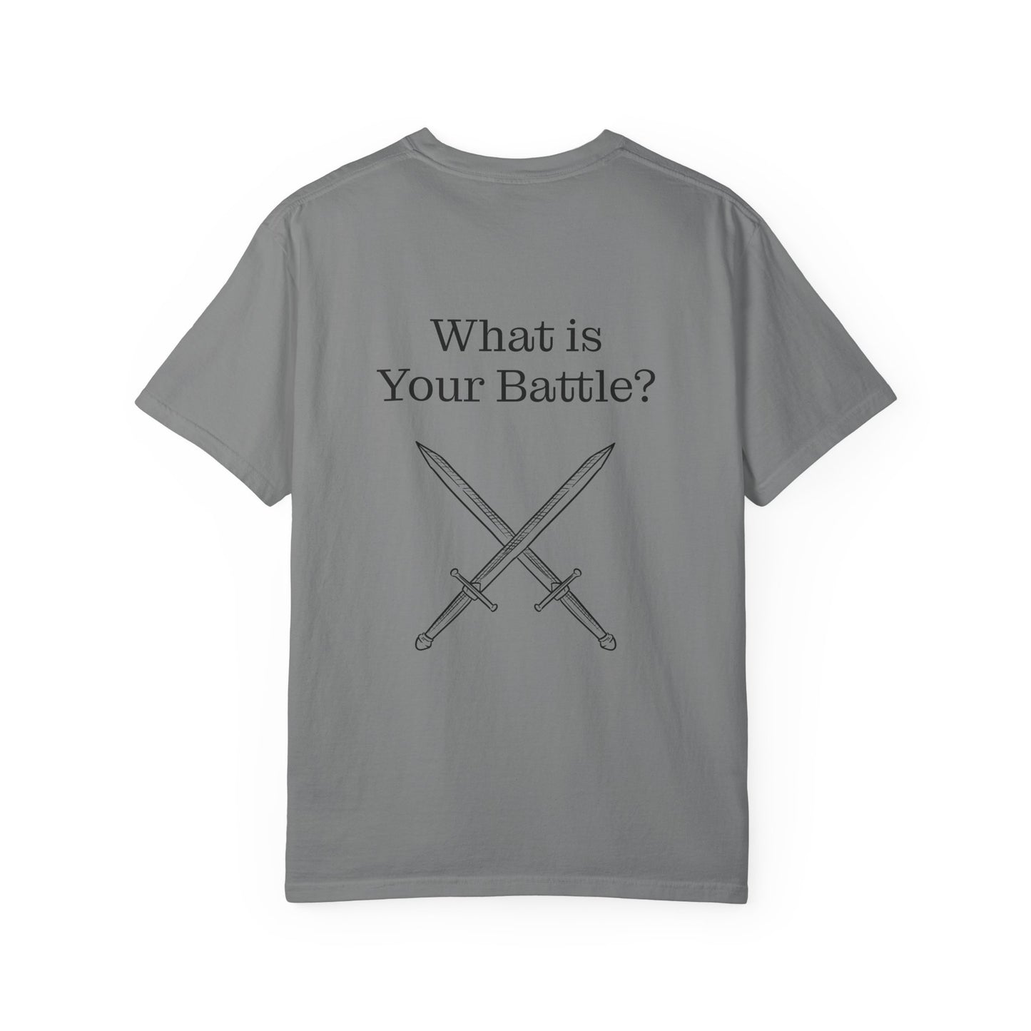 Chronic Pain Warrior Unisex Garment-Dyed T-Shirt - Empowering Supportive Apparel