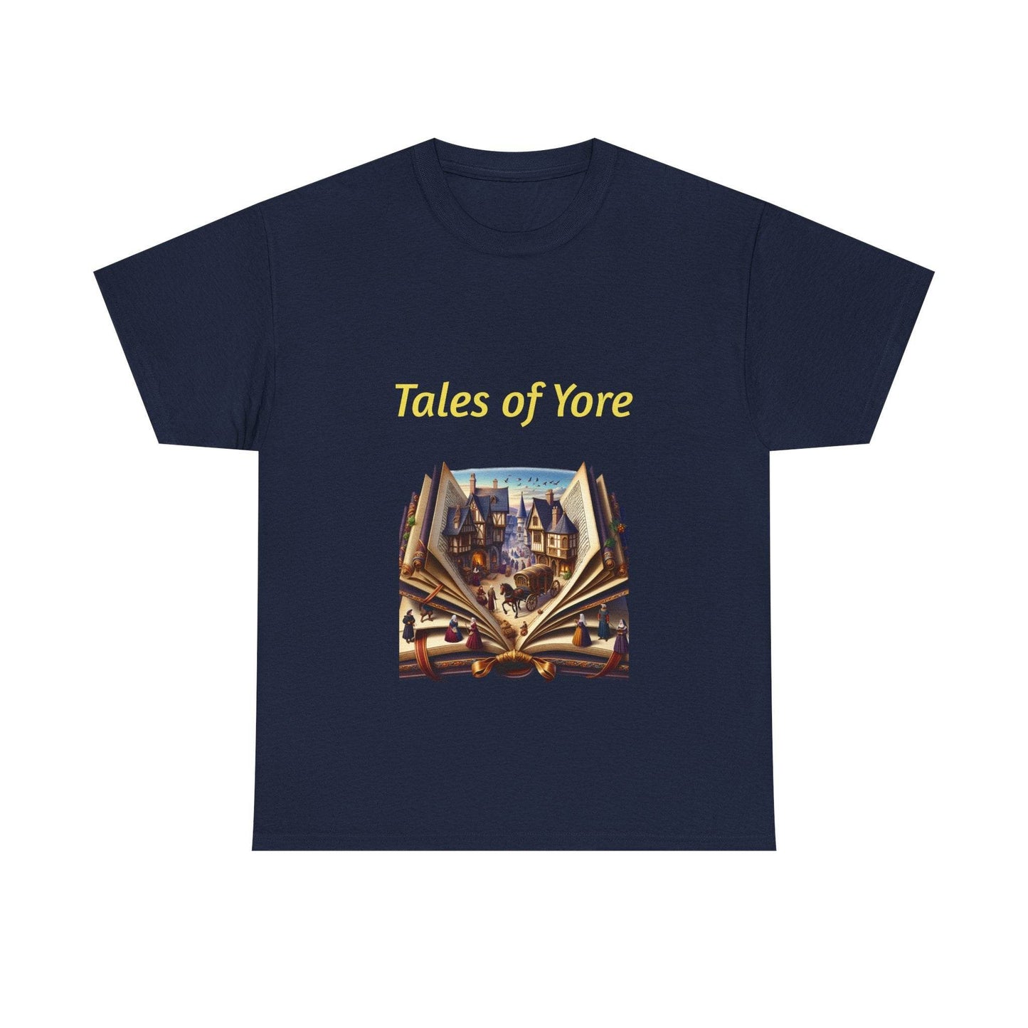 Tales of Yore - Unisex Heavy Cotton Tee - Historical Books - The Dreamer's Bookshop.