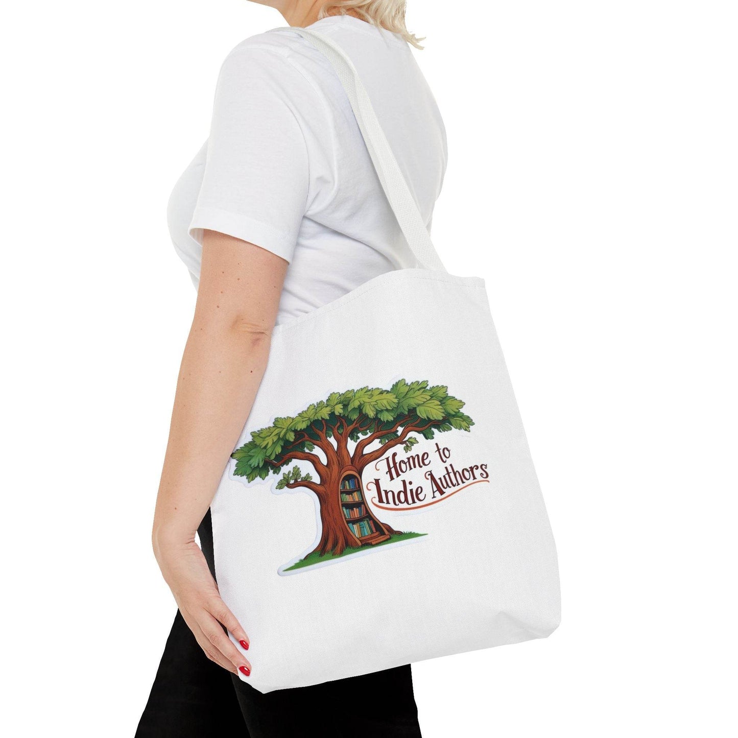 Literary Tote Bag - Home to Indie Authors & The Dreamer's Bookshop Designs - The Dreamer's Bookshop.
