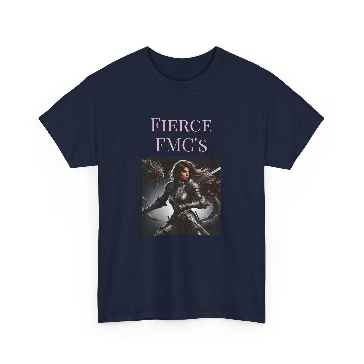 Fierce FMC - Graphic Tee - Unisex Heavy Cotton T-Shirt - Book Lovers - The Dreamer's Bookshop.