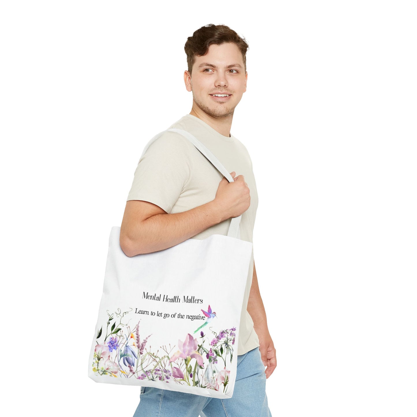 The Dreamer's Bookshop - Literary Tote Bag – Mental Health "Let Go" - The Dreamer's Bookshop.
