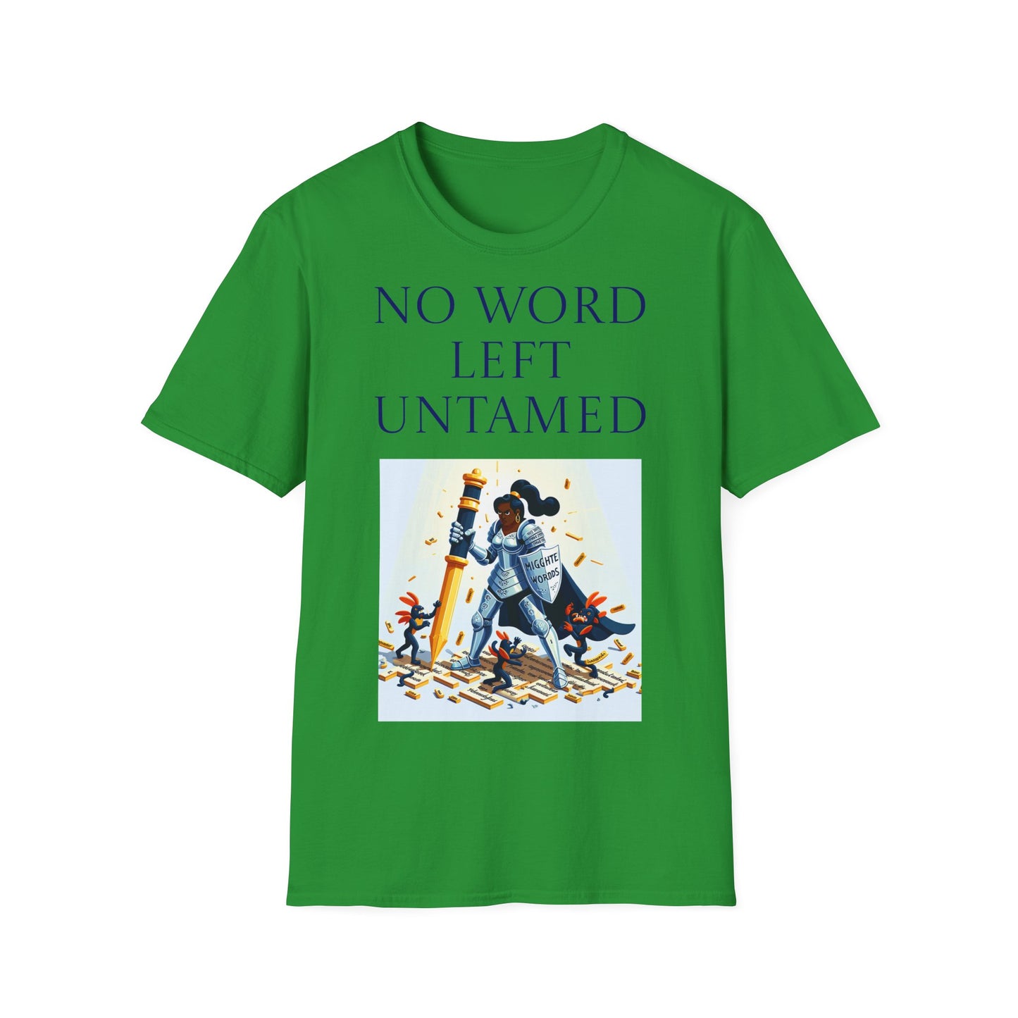 Unisex -Inspired T-Shirt - "No Word" - Perfect for Book Lovers - The Dreamer's Bookshop.