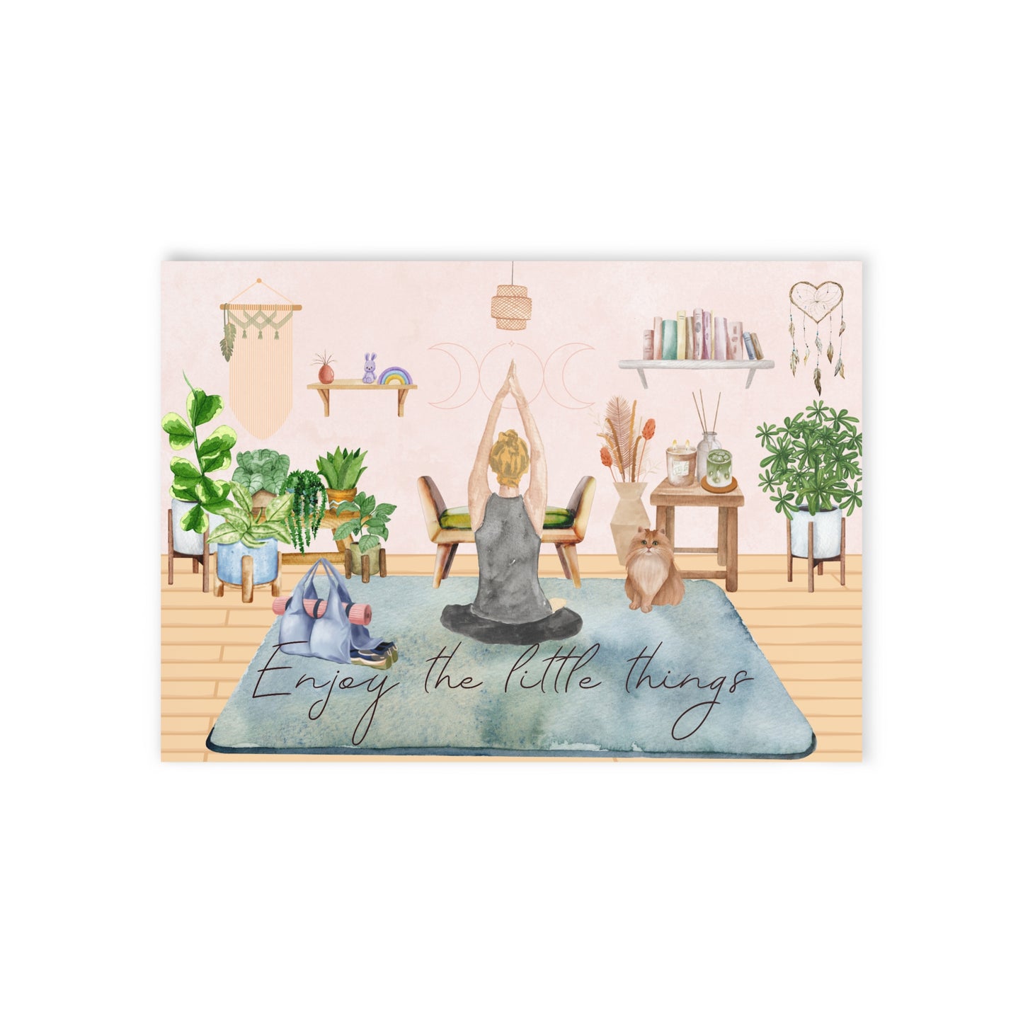 The Dreamer's Bookshop "Yoga" Enjoy the Little Things - The Dreamer's Bookshop.