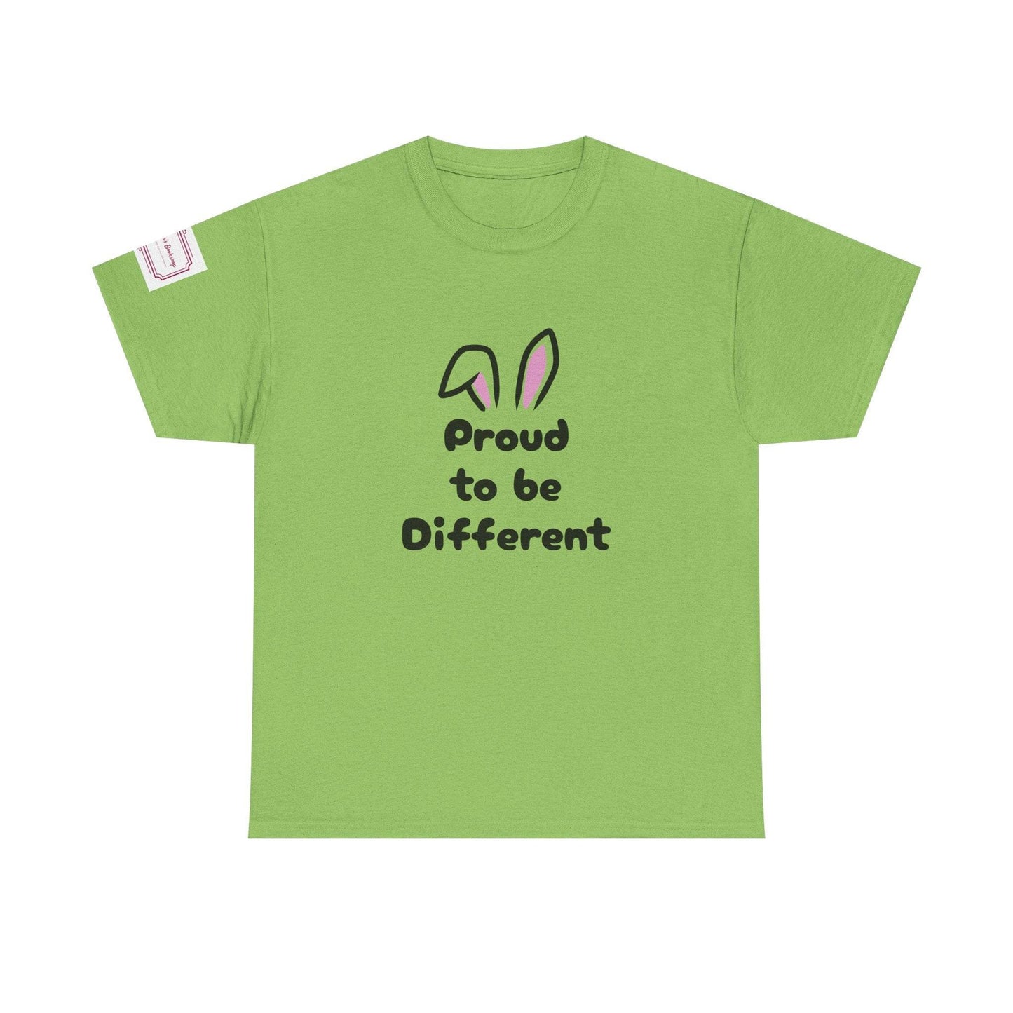 Proud to Be Different Unisex Heavy Cotton Tee – Celebrate Uniqueness - The Dreamer's Bookshop.