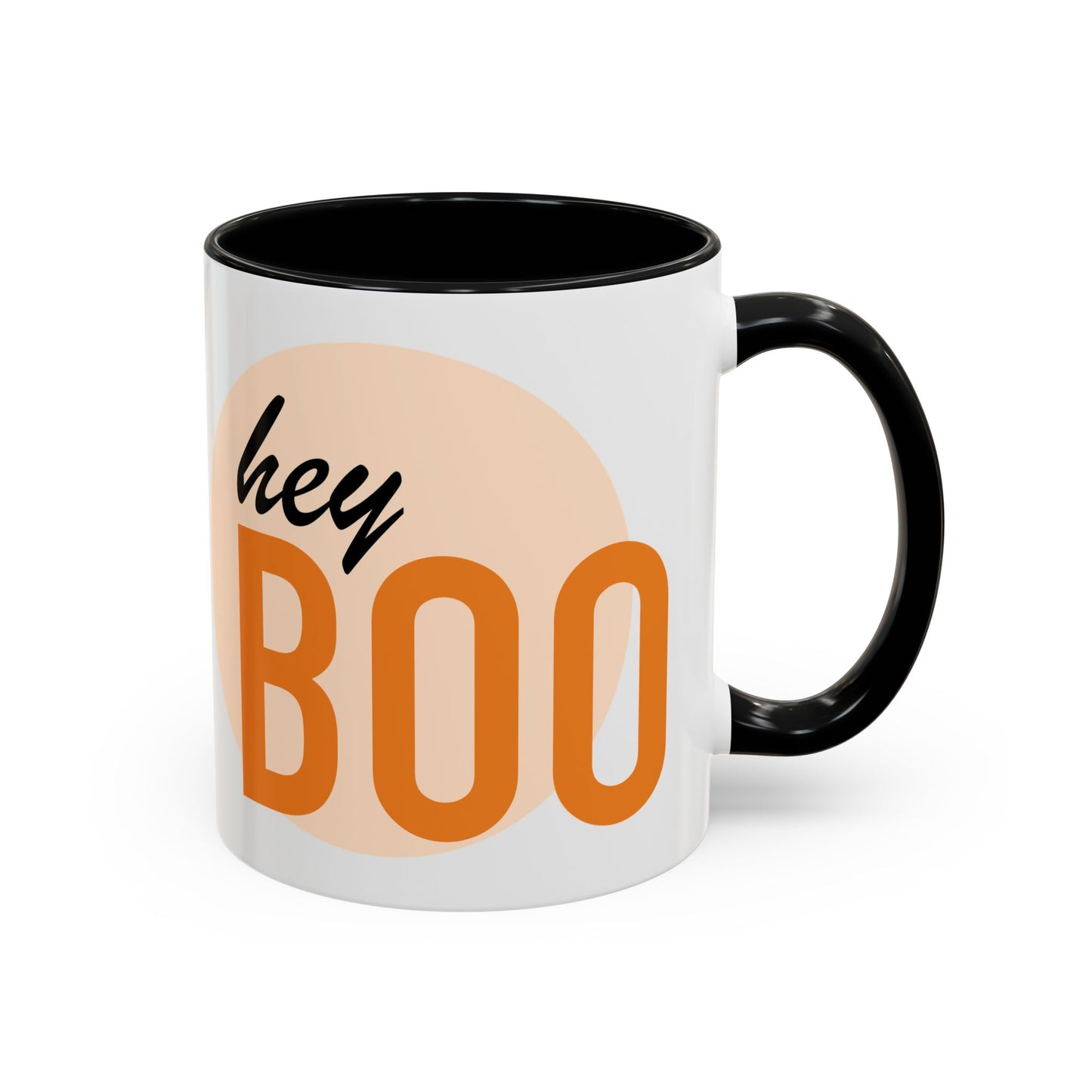 Hey Boo - Spooky Coffee Mug - Halloween Gift for Book Lovers
