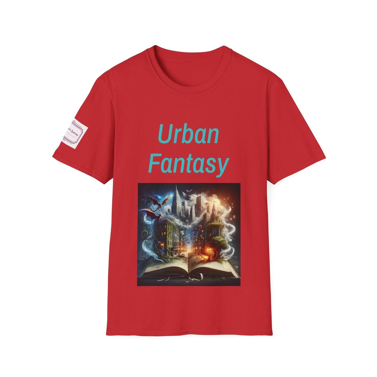 Urban Fantasy Unisex Softstyle T-Shirt - Magical Art Tee for Dreamers - The Dreamer's Bookshop.