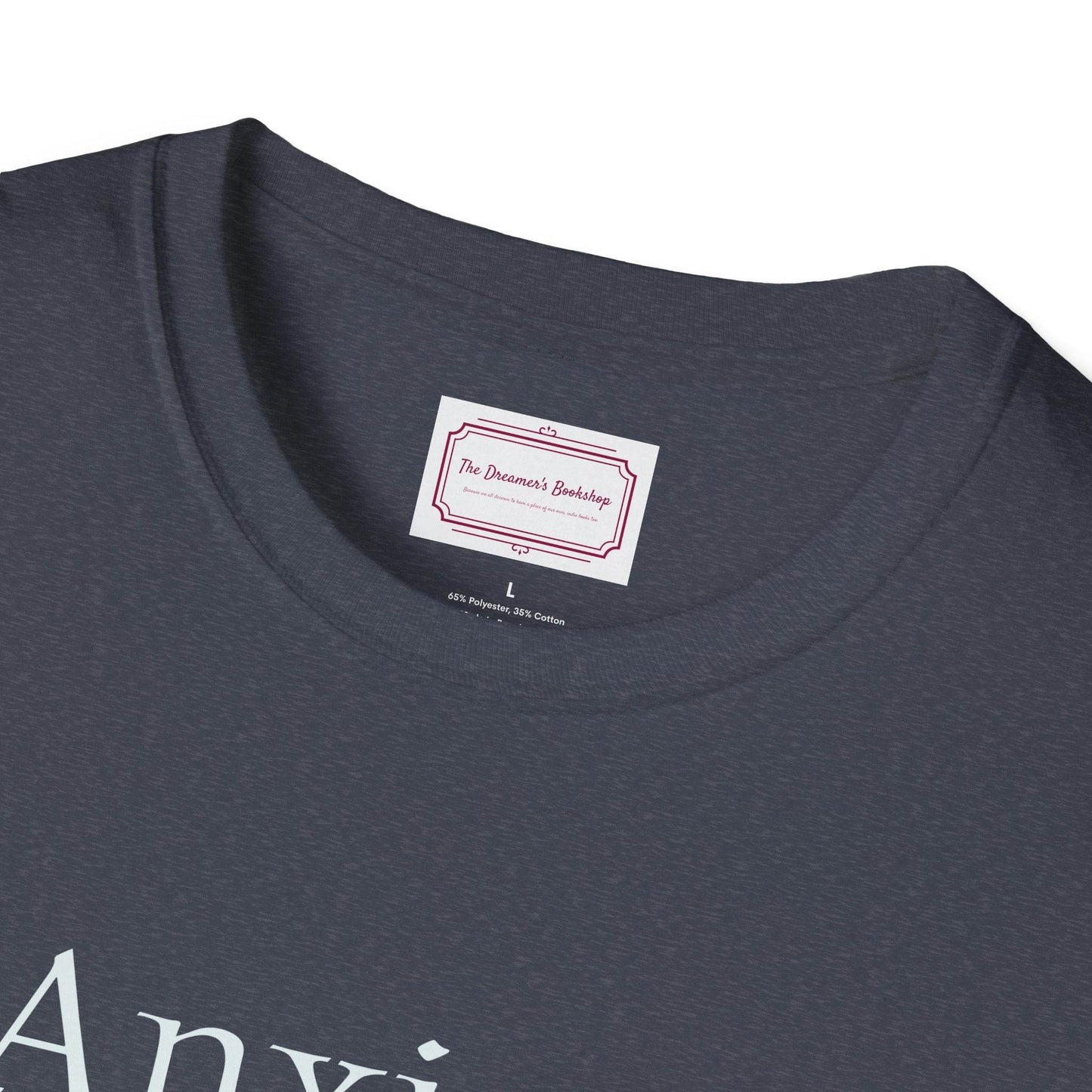 Anxiety Warrior Unisex Softstyle T-Shirt - Embrace Your Battles - The Dreamer's Bookshop.