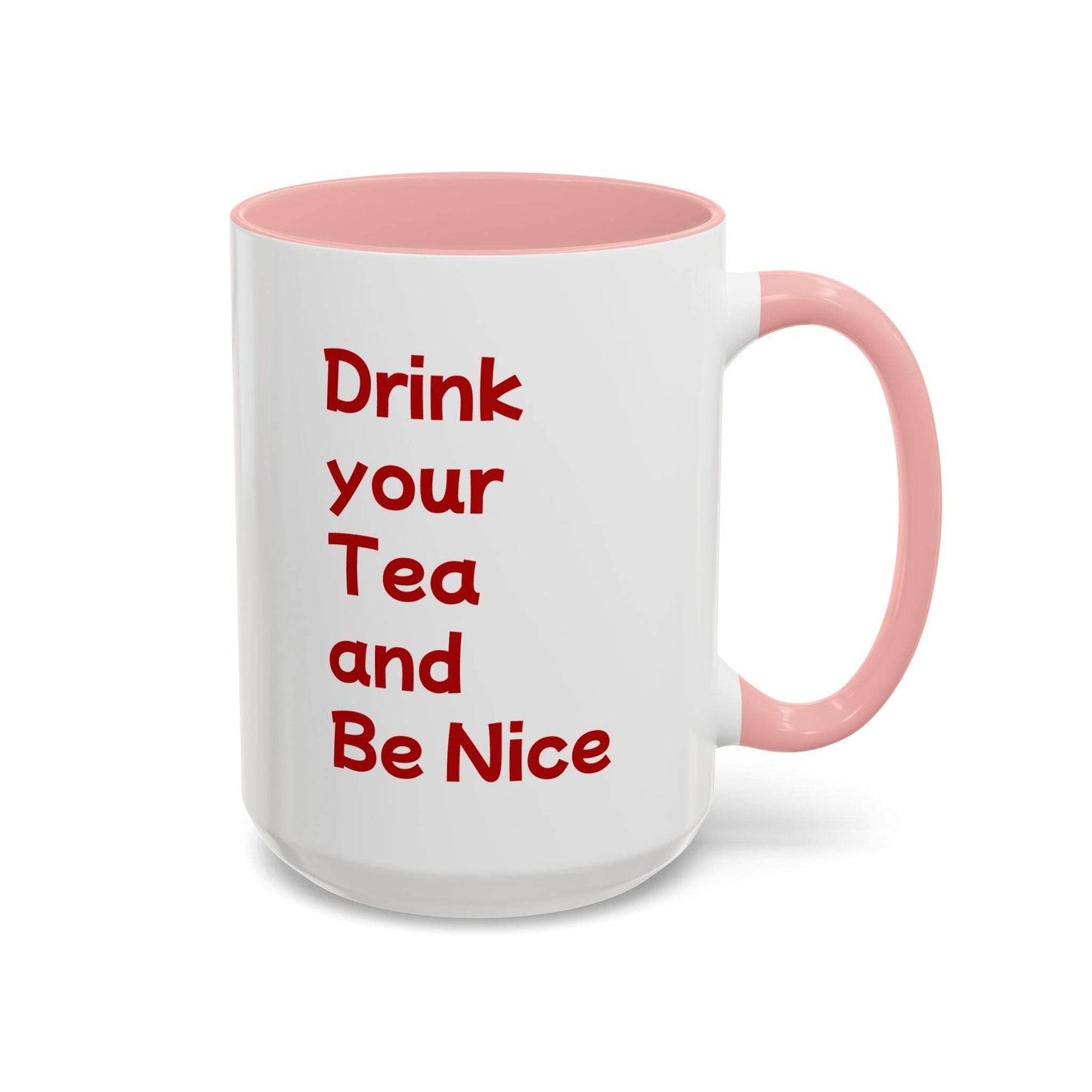 Cute Cat Love Tea Mug - 11 & 15oz Drink and be Nice - The Dreamer's Bookshop.