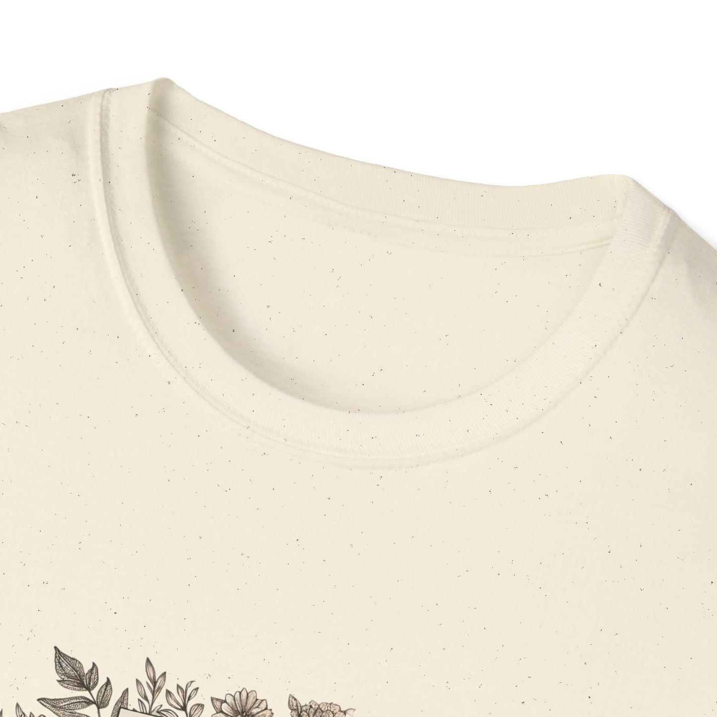 Unisex T-Shirt - Vintage Writing "Story Begins" for Book Lovers - The Dreamer's Bookshop.