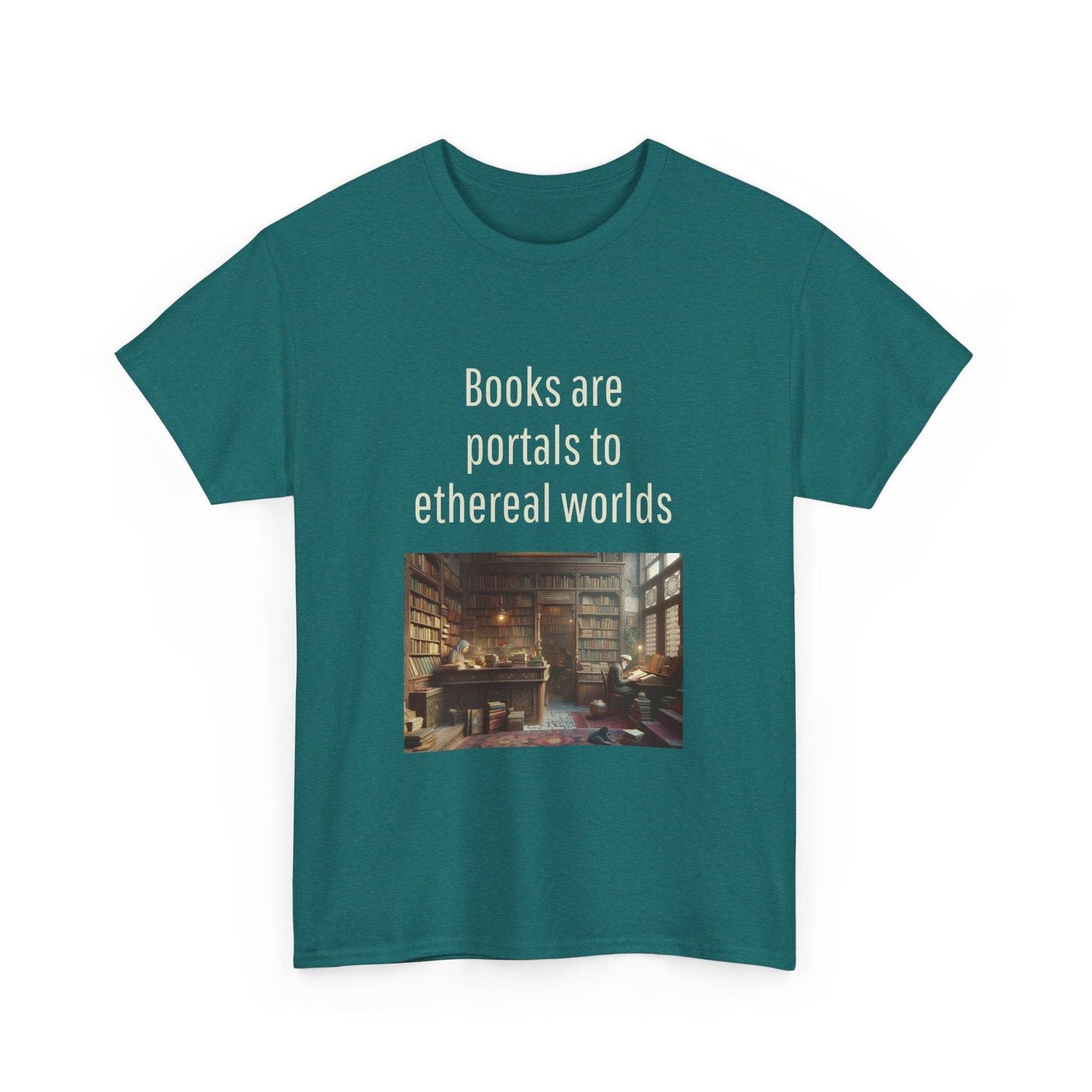 Portals - Unisex Heavy Cotton Tee - Creative Apparel - The Dreamer's Bookshop.
