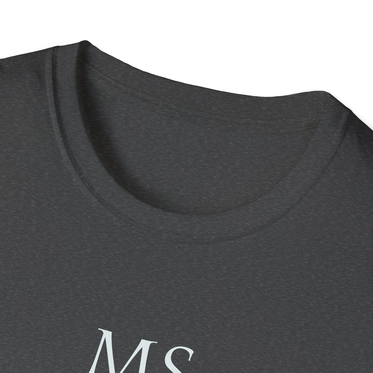 M.S. Warrior Unisex Softstyle T-Shirt - Empowering Battle for Women's Health - The Dreamer's Bookshop.