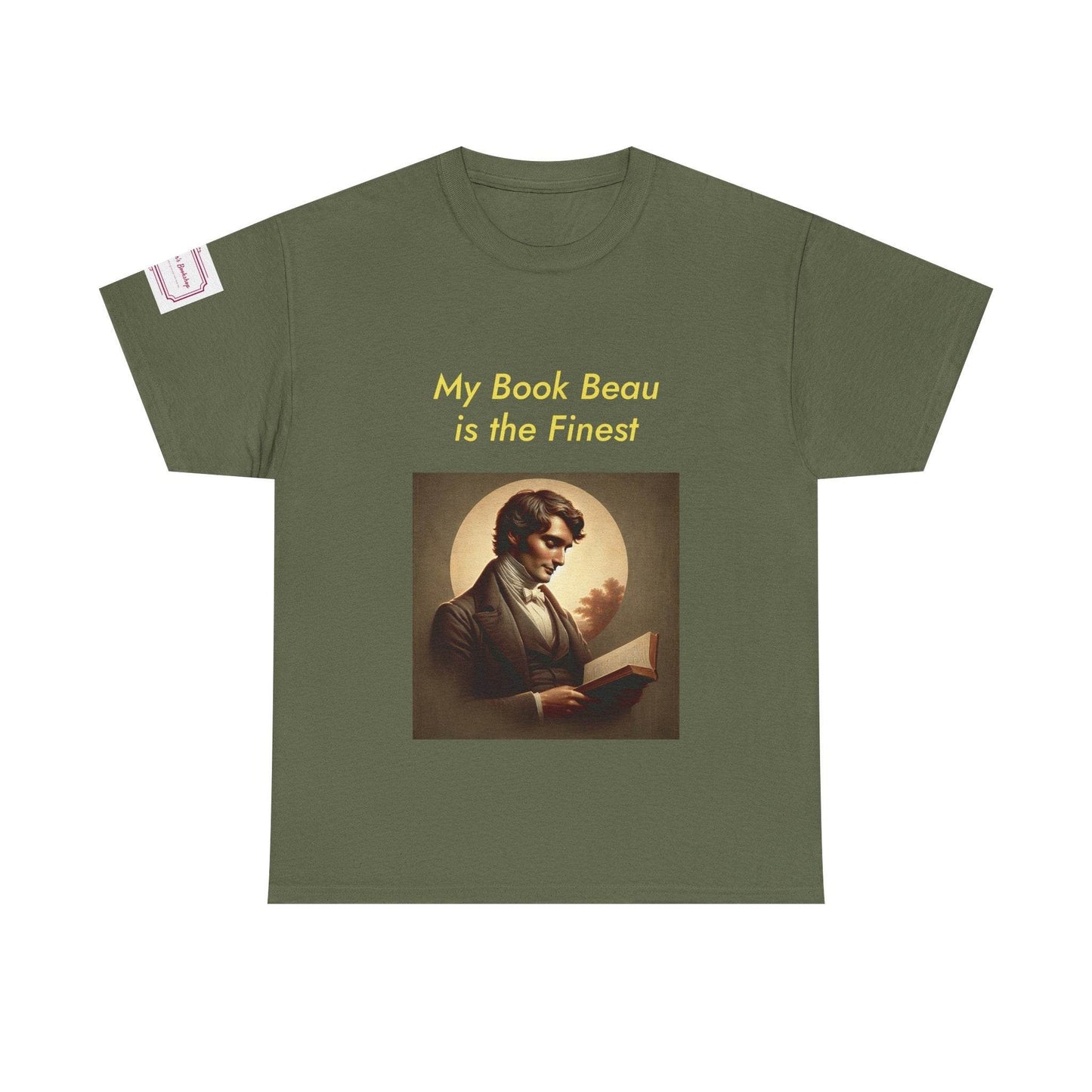 My Book Beau Unisex Heavy Cotton Tee - Perfect for Book Lovers - The Dreamer's Bookshop.