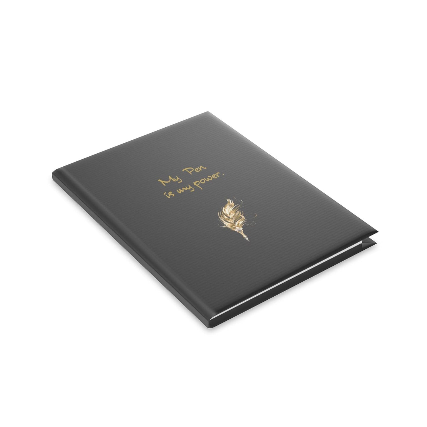 Empowering Hardcover Notebook - 'My Pen is my Power' - The Dreamer's Bookshop.