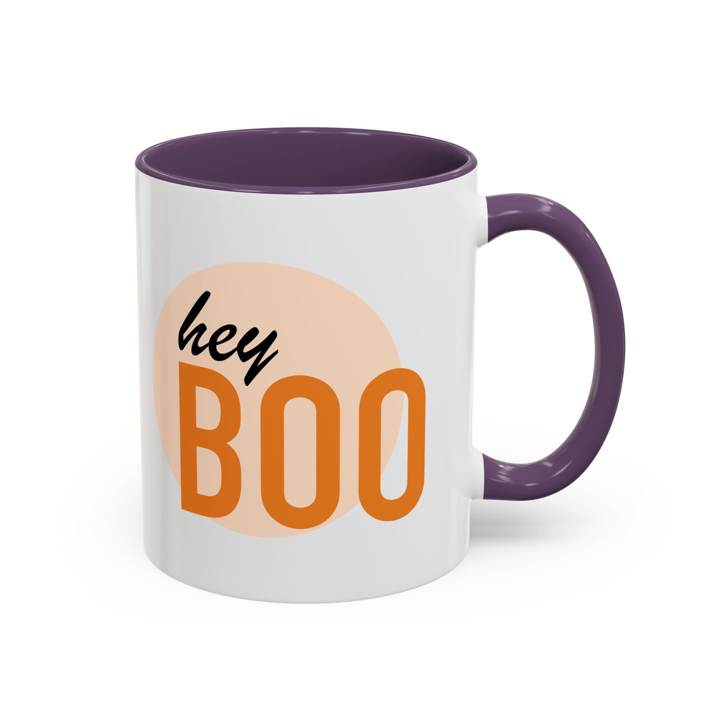 Hey Boo Spooky Coffee Mug - 11oz & 15oz Halloween