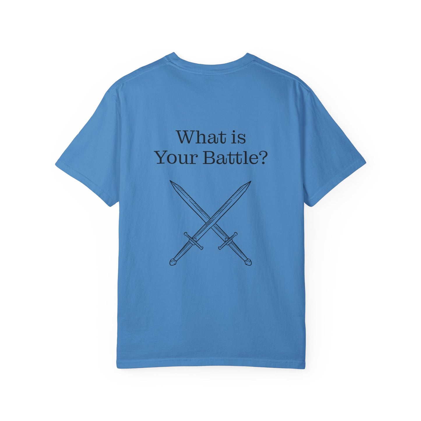 Chronic Pain Warrior Unisex Garment-Dyed T-Shirt - Empowering Supportive Apparel