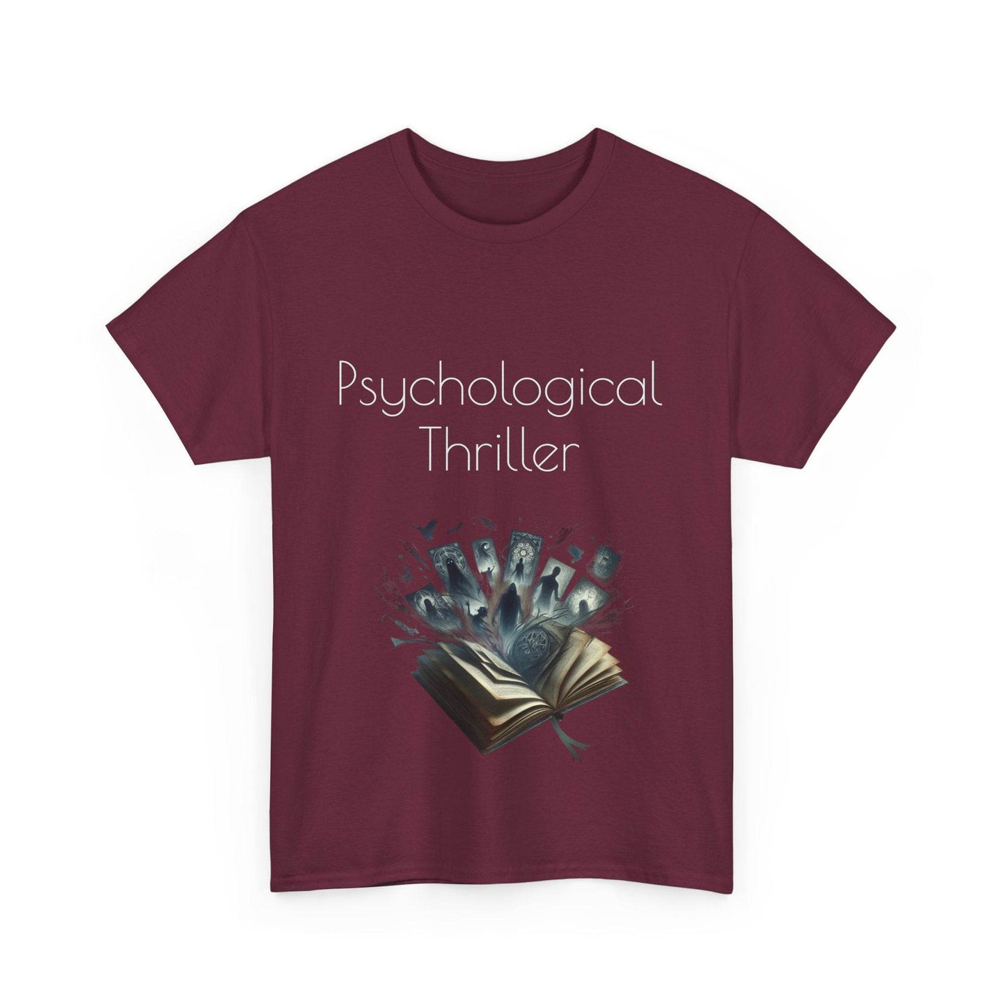 Fiction - Unisex Heavy Cotton Tee - Psychological Thriller - The Dreamer's Bookshop.