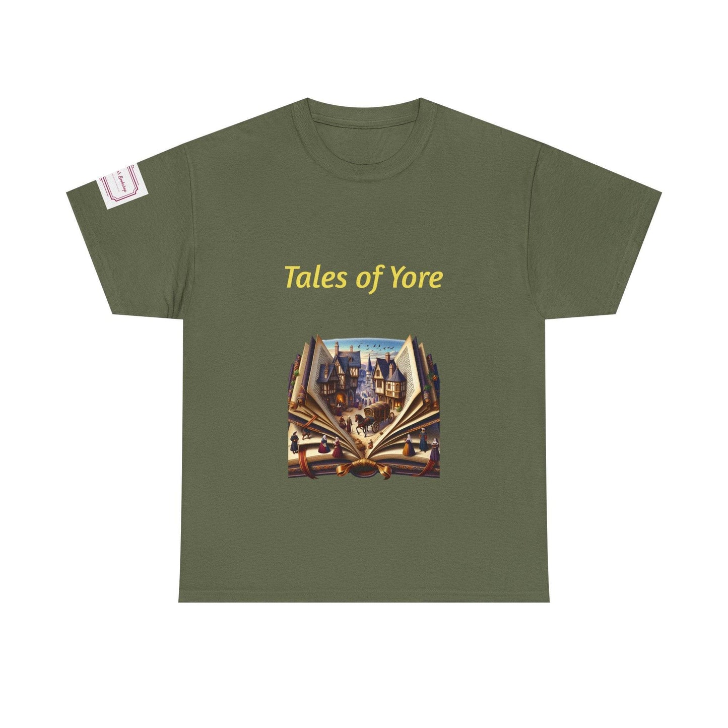 Tales of Yore - Unisex Heavy Cotton Tee - Historical Books - The Dreamer's Bookshop.