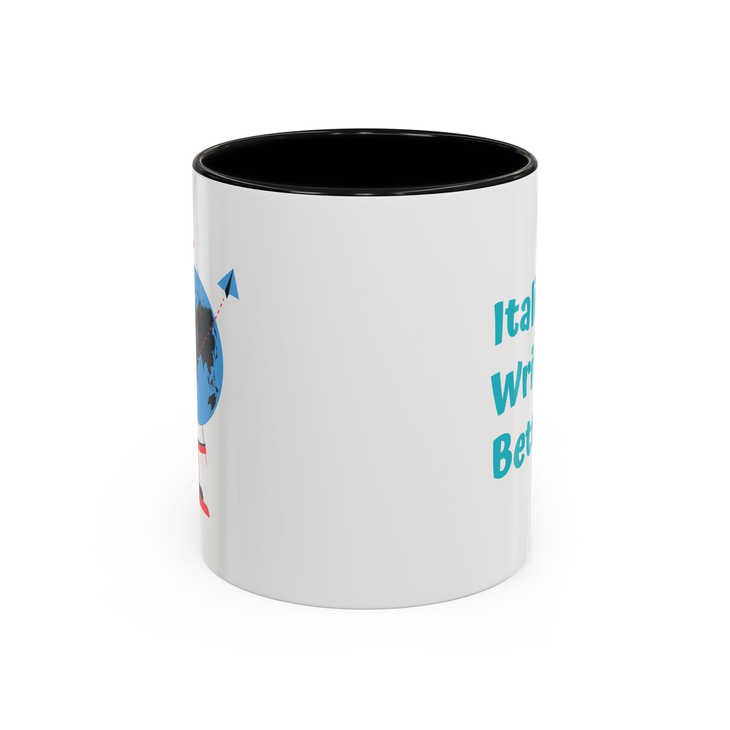 Italians Write it Better Coffee Mug - Gift for Book Lovers
